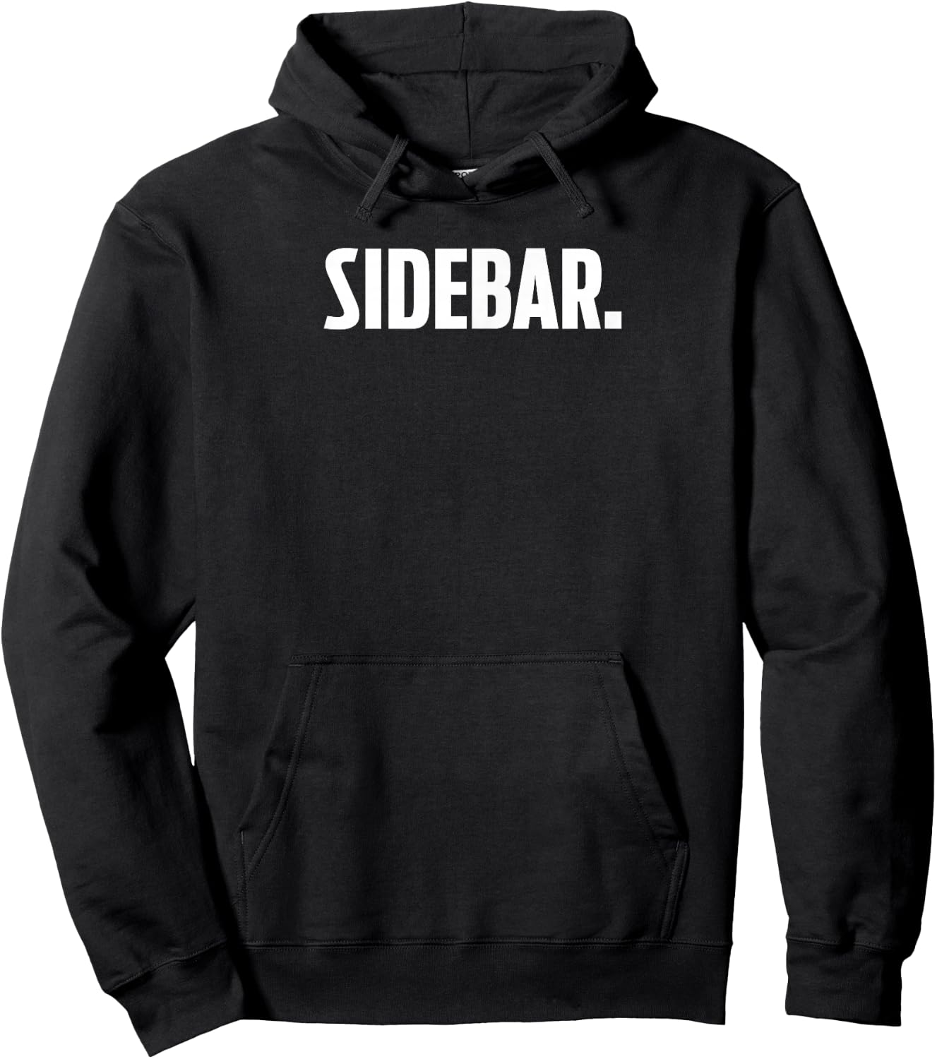 Sidebar Funny Court Lawyer Hoodie - Hoodie | Black