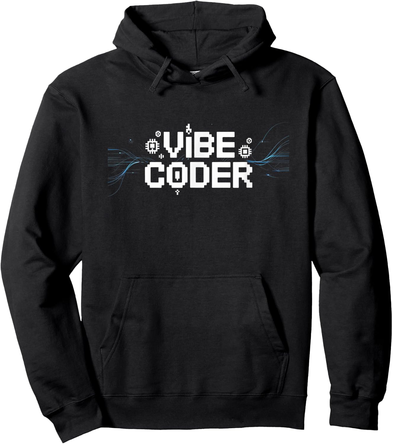 Vibe Coder Hoodie - Hoodie | Black