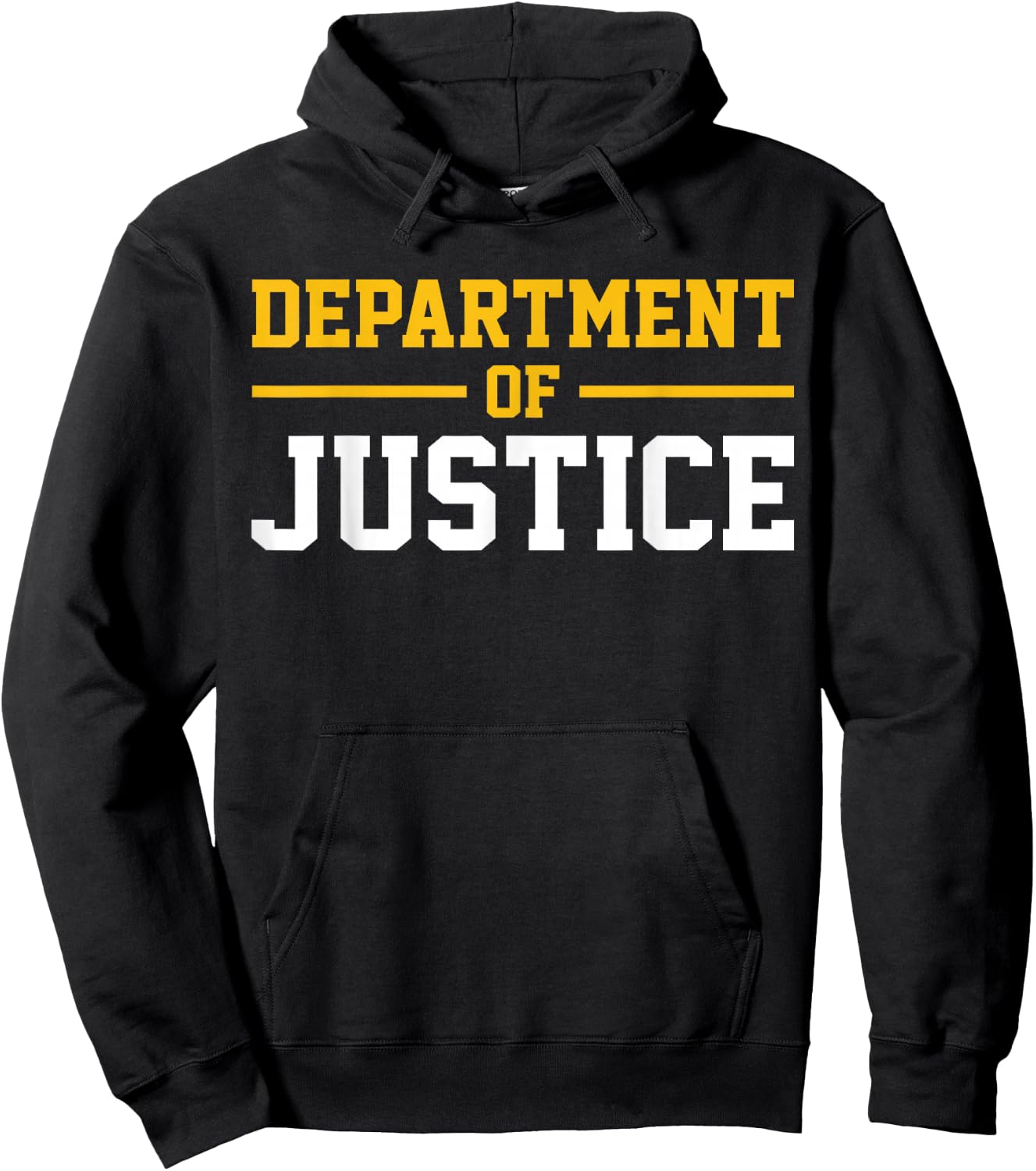 Department of Justice Hoodie - Hoodie | Black