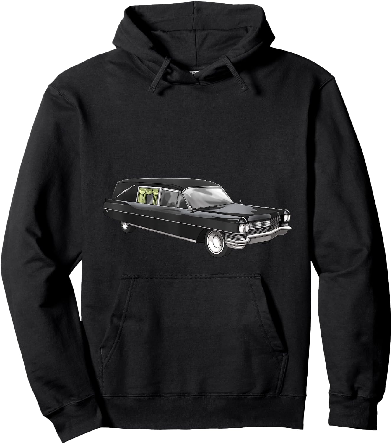 Funeral Director Shirts Funny Funeral Car Hearse Vehicle Hoodie - Hoodie | Black