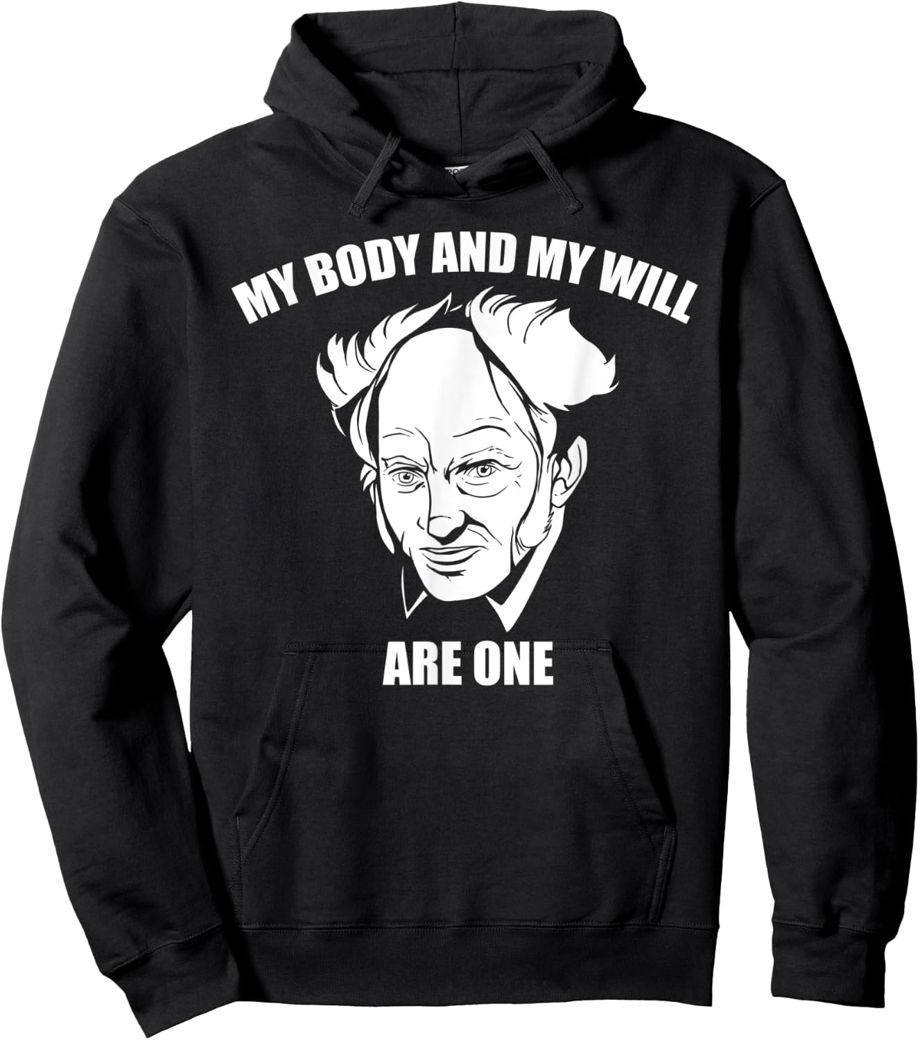 Arthur Schopenhauer German Philosopher Hoodie - Hoodie | Black