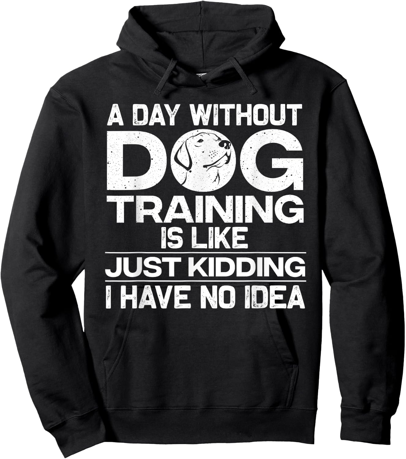 Funny Dog Trainer Design Women Dog Training Owners Hoodie - Hoodie | Black