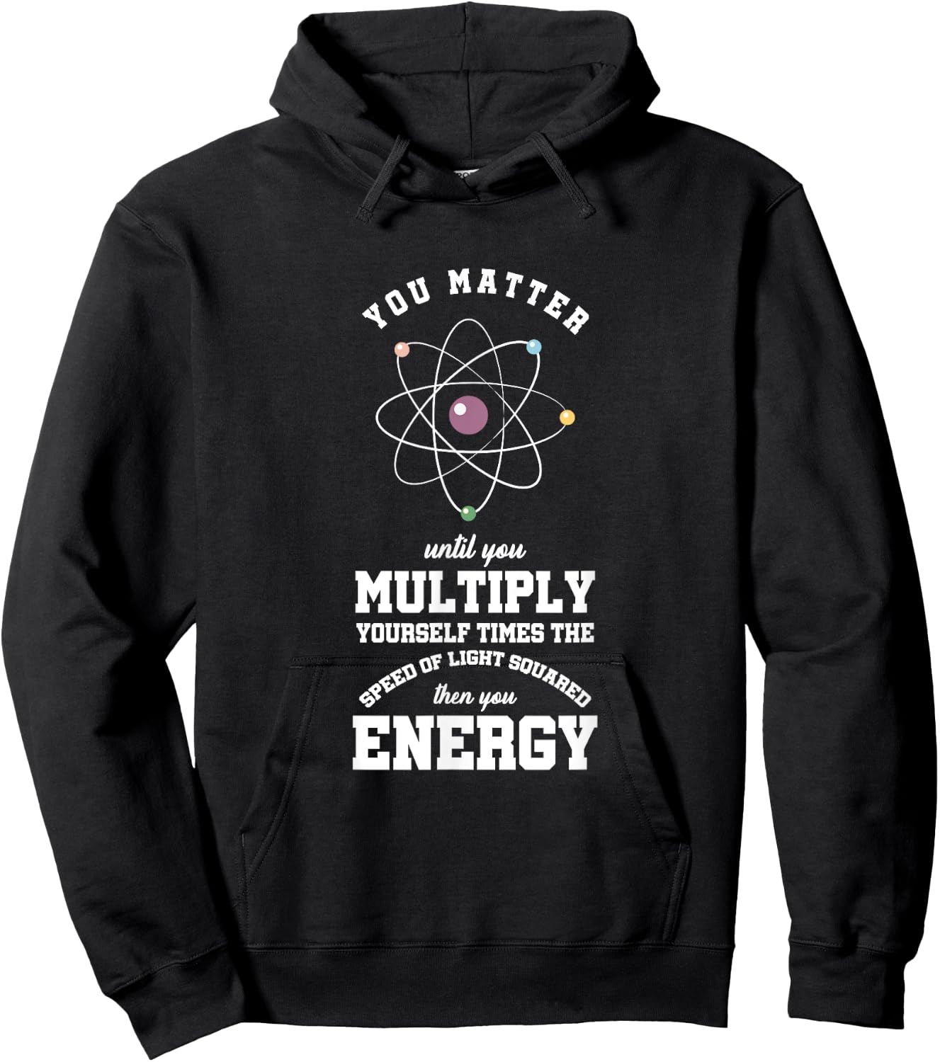 Atomic Energy Chemical Engineer Chemicals Chemist Atom gift Hoodie - Hoodie | Black