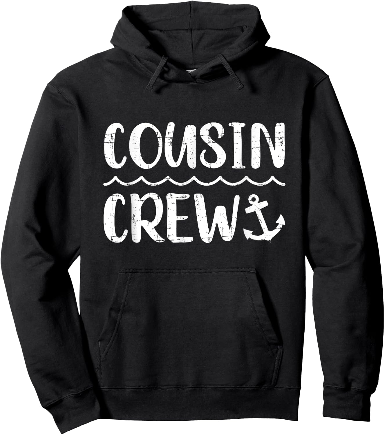 Cousin crew cruise summer vacation Hoodie - Hoodie | Black