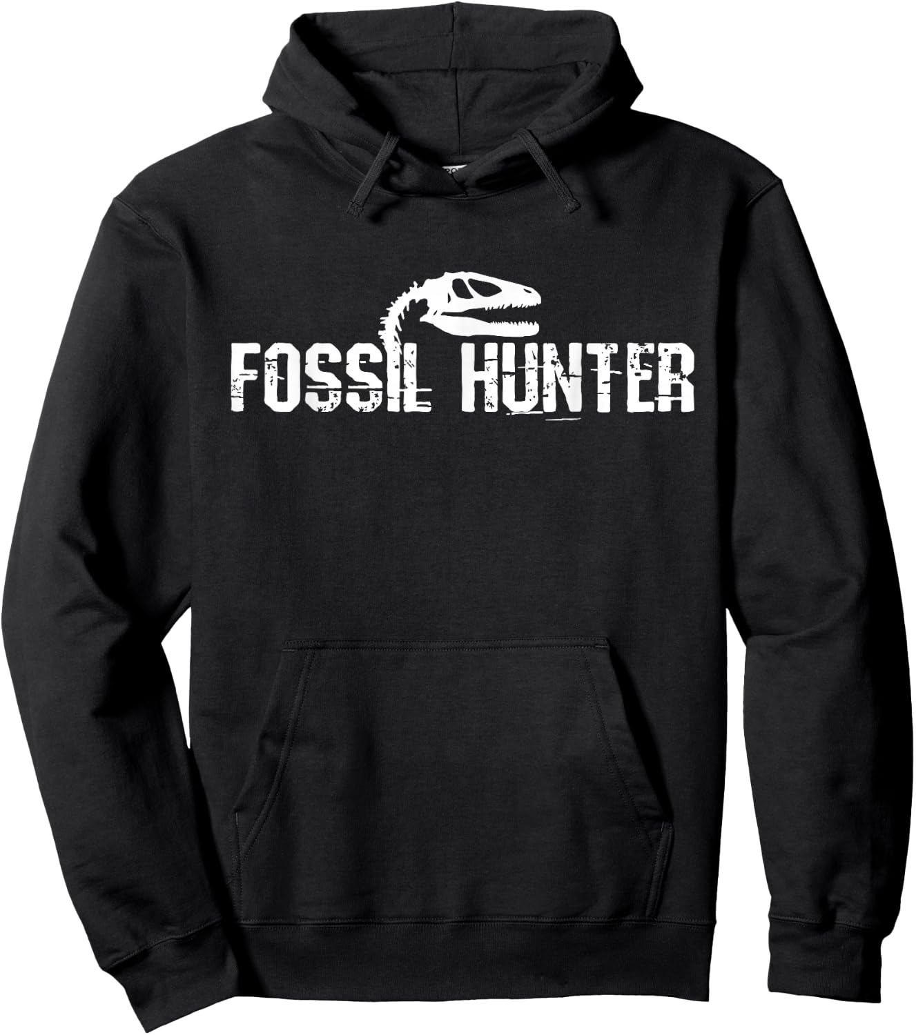 Fossilhunter Paleontology Gift Dino Hoodie - Hoodie | Black