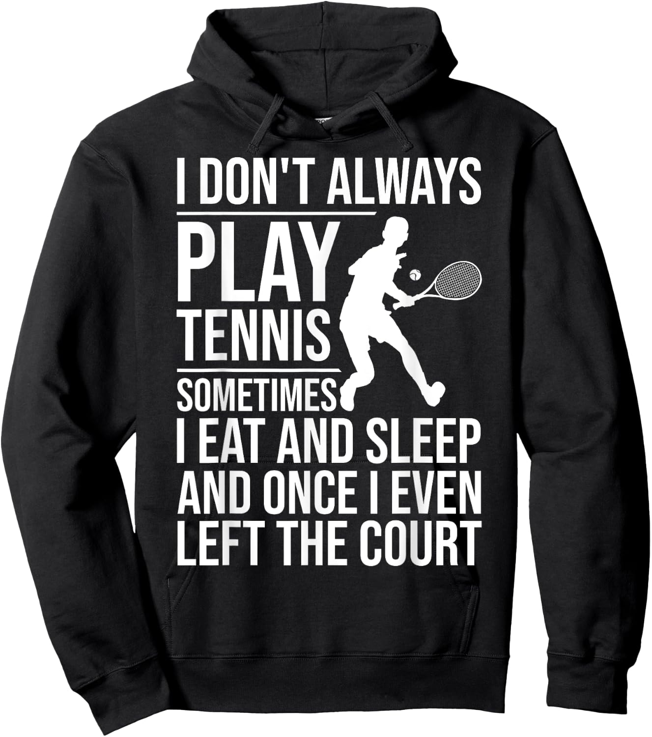 Funny Tennis Women Tennis Players Coach Racket Sport Hoodie - Hoodie | Black