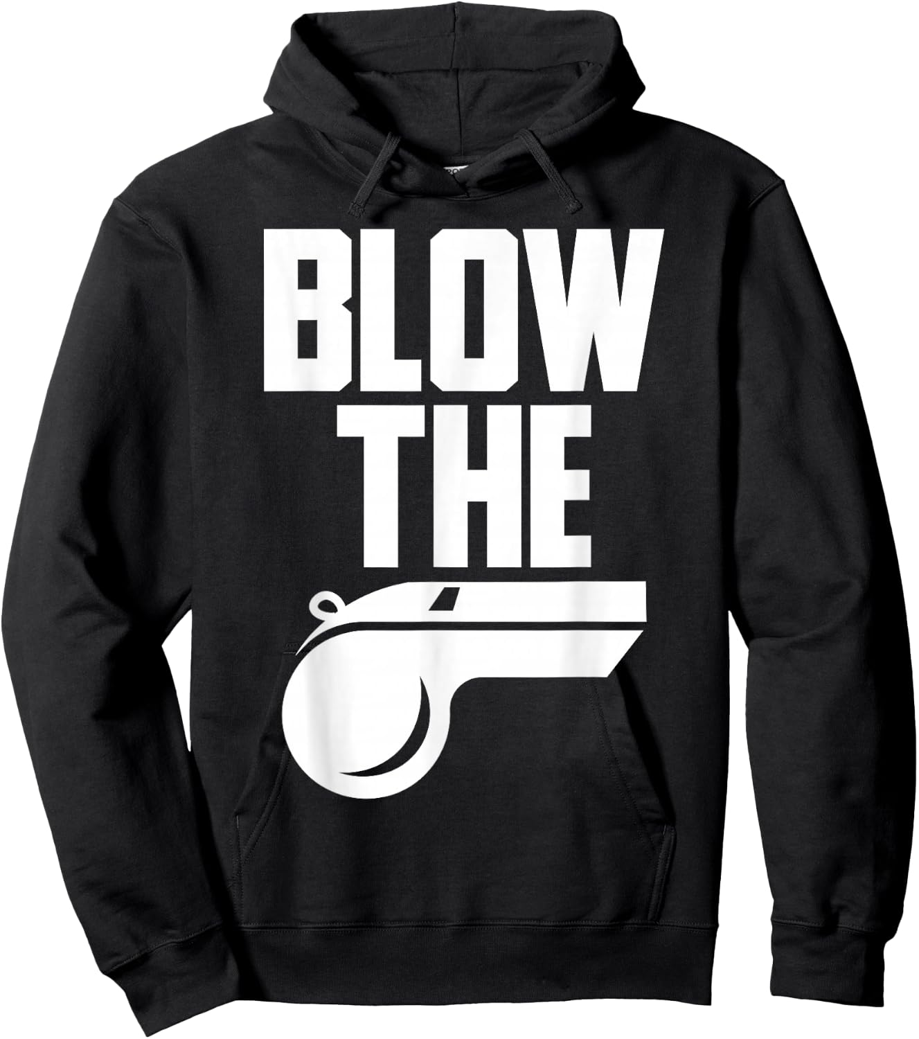 Nice Whistle Volleyball Shirt Blow The Whistle Bad Referee Hoodie - Hoodie | Black
