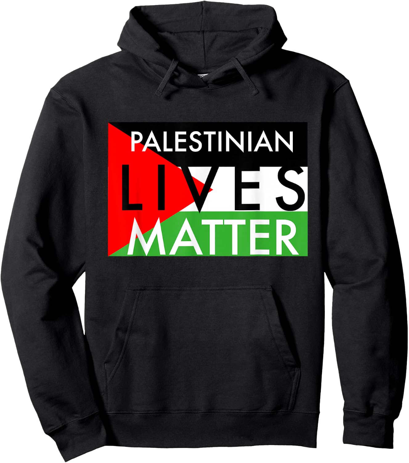 Palestinian Lives Matter Hoodie - Hoodie | Black