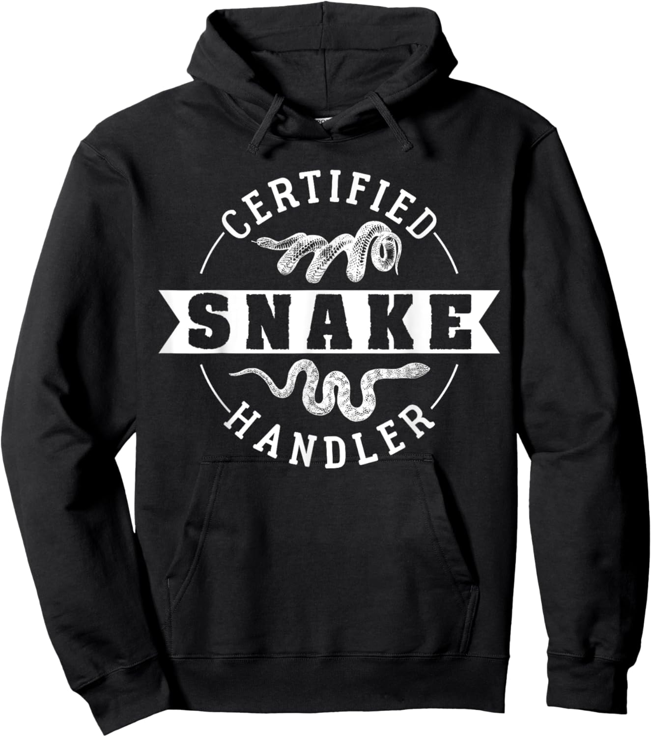 Certified Snake Handler Hoodie - Hoodie | Black