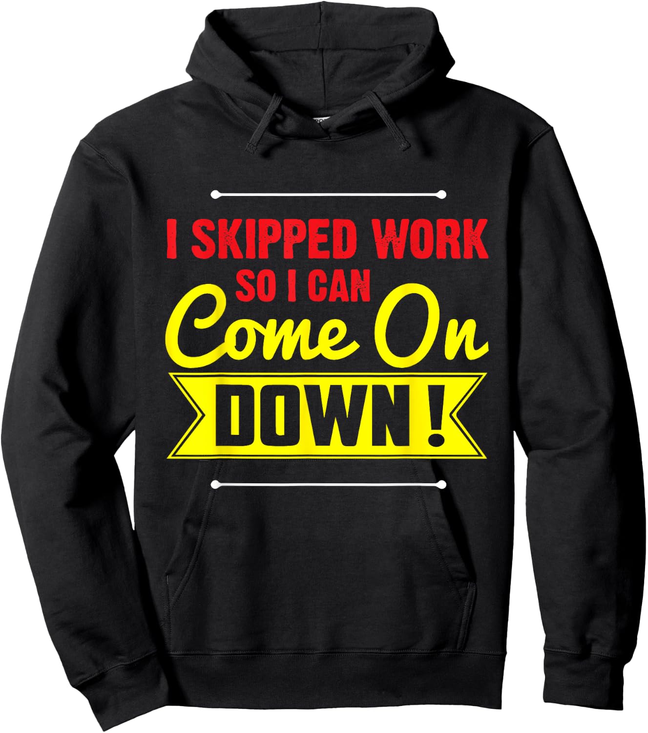 I Skipped Work So I Can Come on Game Show Contestant Gift Hoodie - Hoodie | Black