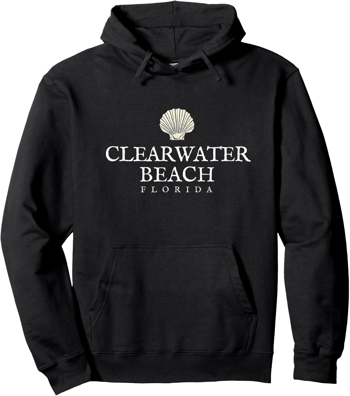Clearwater Beach FL Men Women Girls Kids Hoodie - Hoodie | Black