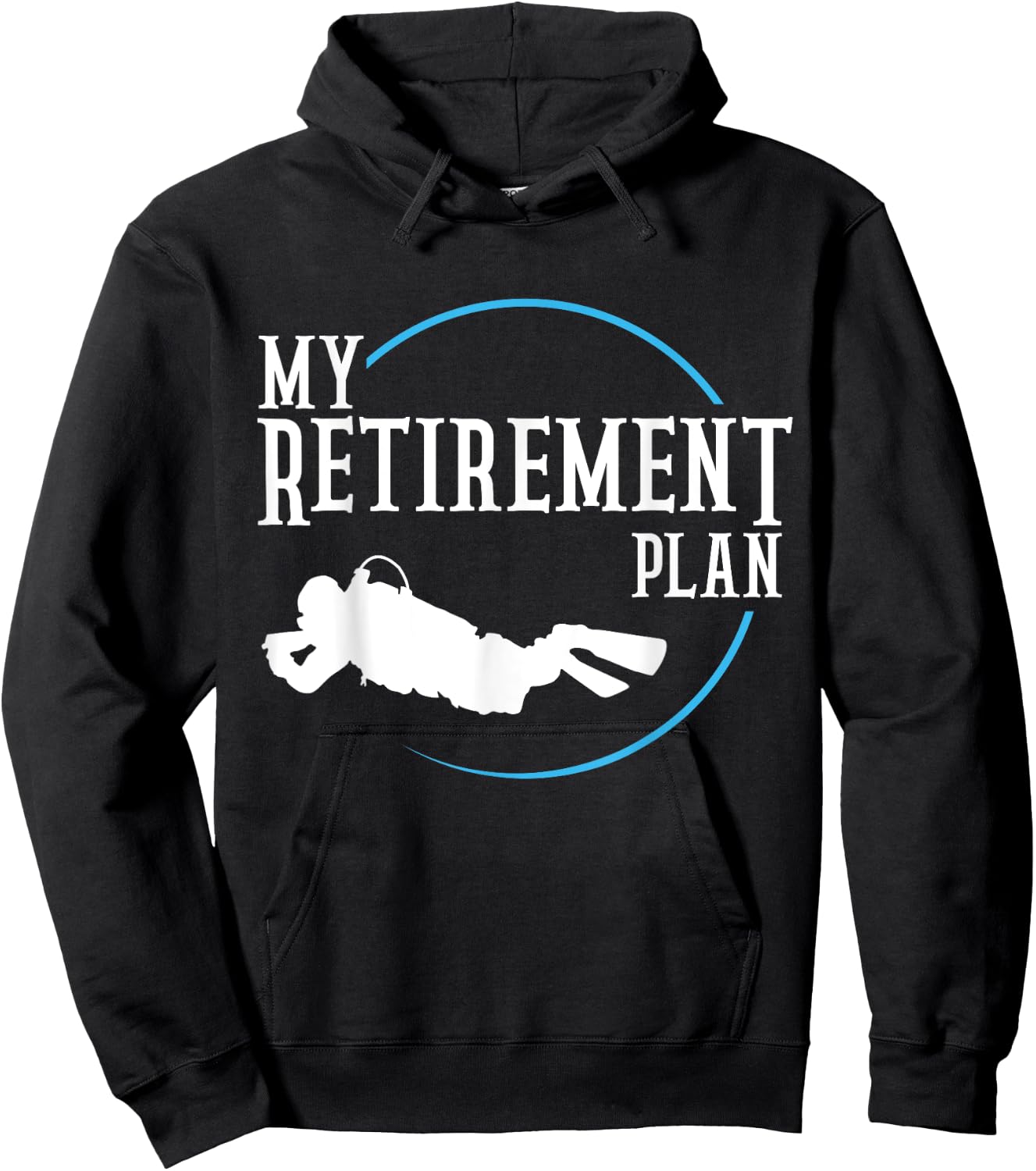 Retirement Plan Scuba Diving Divers Hoodie - Hoodie | Black