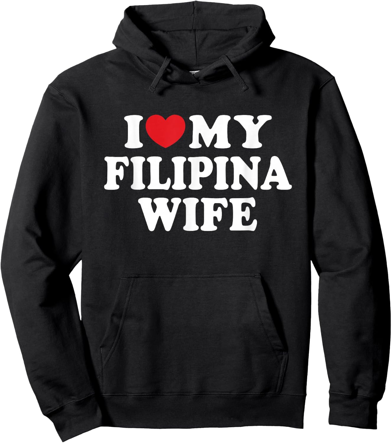 I Love My Filipina Wife I Heart My Filipina Wife Hoodie - Hoodie | Black