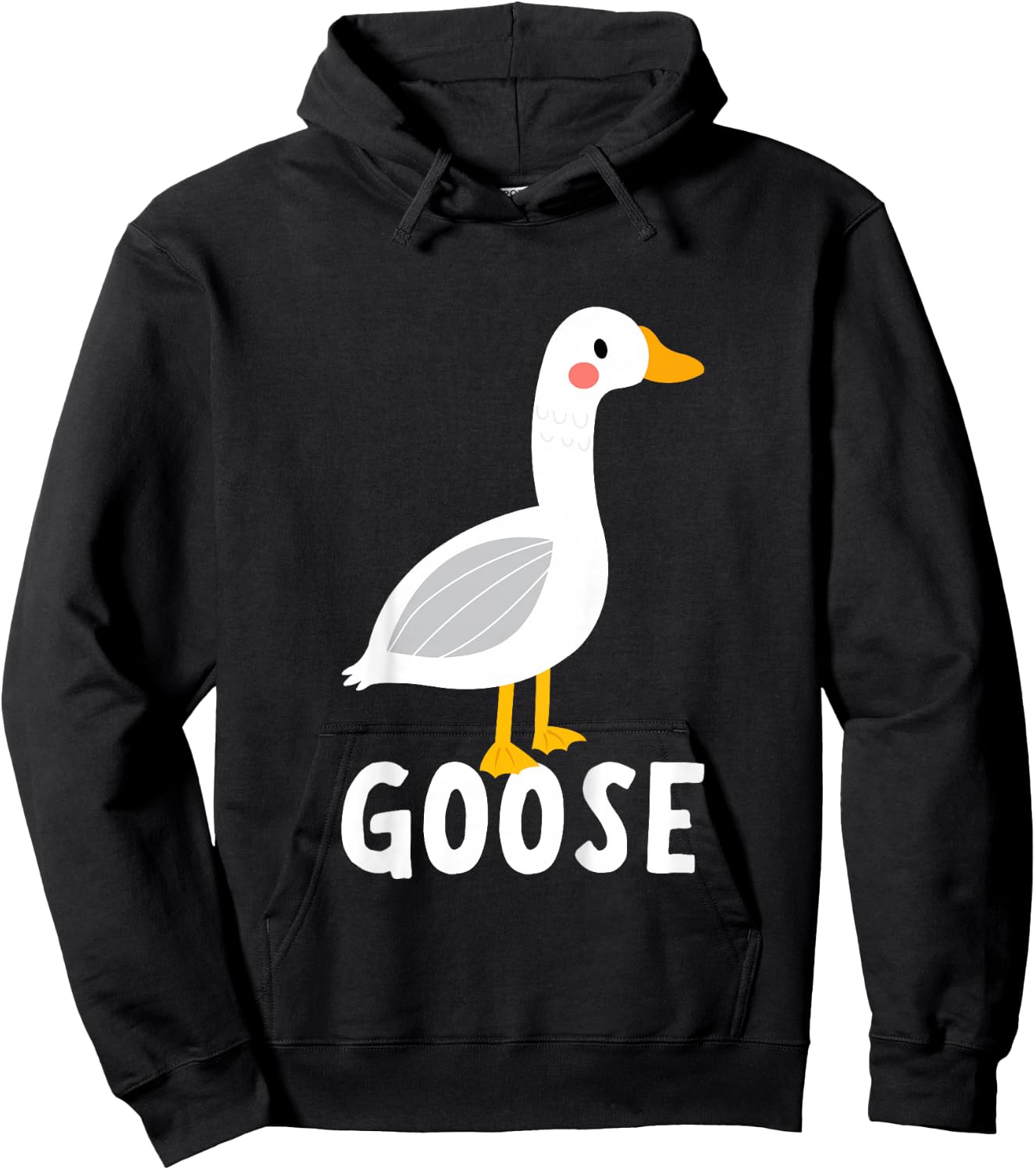 Kids Goose Shirt for Boys Or Girls | Cute Goose Gift Hoodie - Hoodie | Black