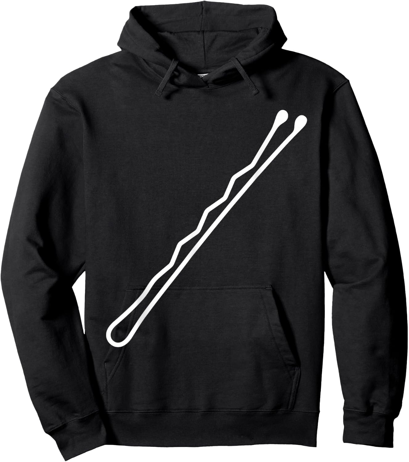 Bobby Pin Hairpin Hairdresser Hairstylist Beauty Salon Team Hoodie - Hoodie | Black