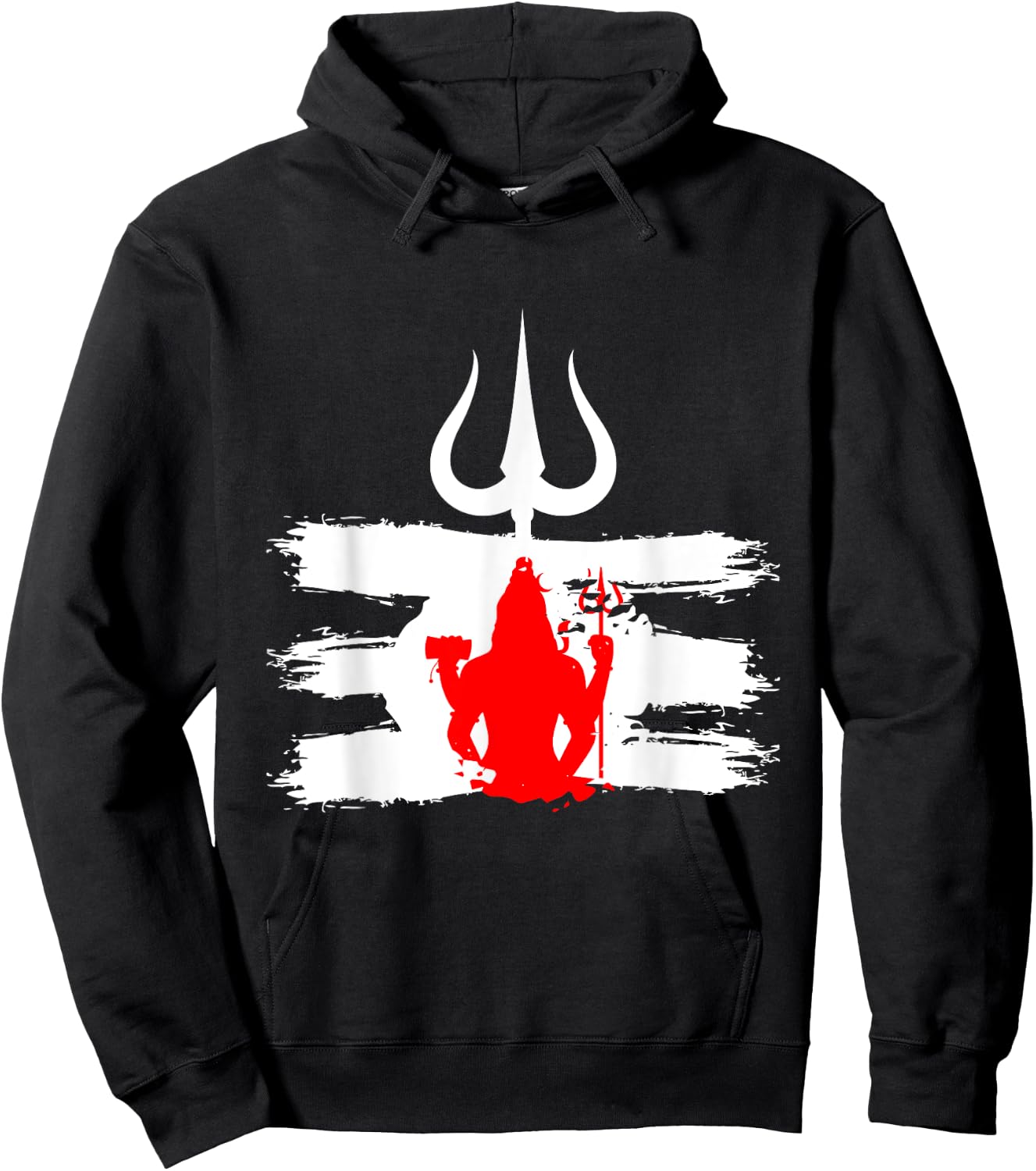 Shiva Hindu Hinduism India Buddhism Religion Ganesha Vishnu Hoodie - Hoodie | Black
