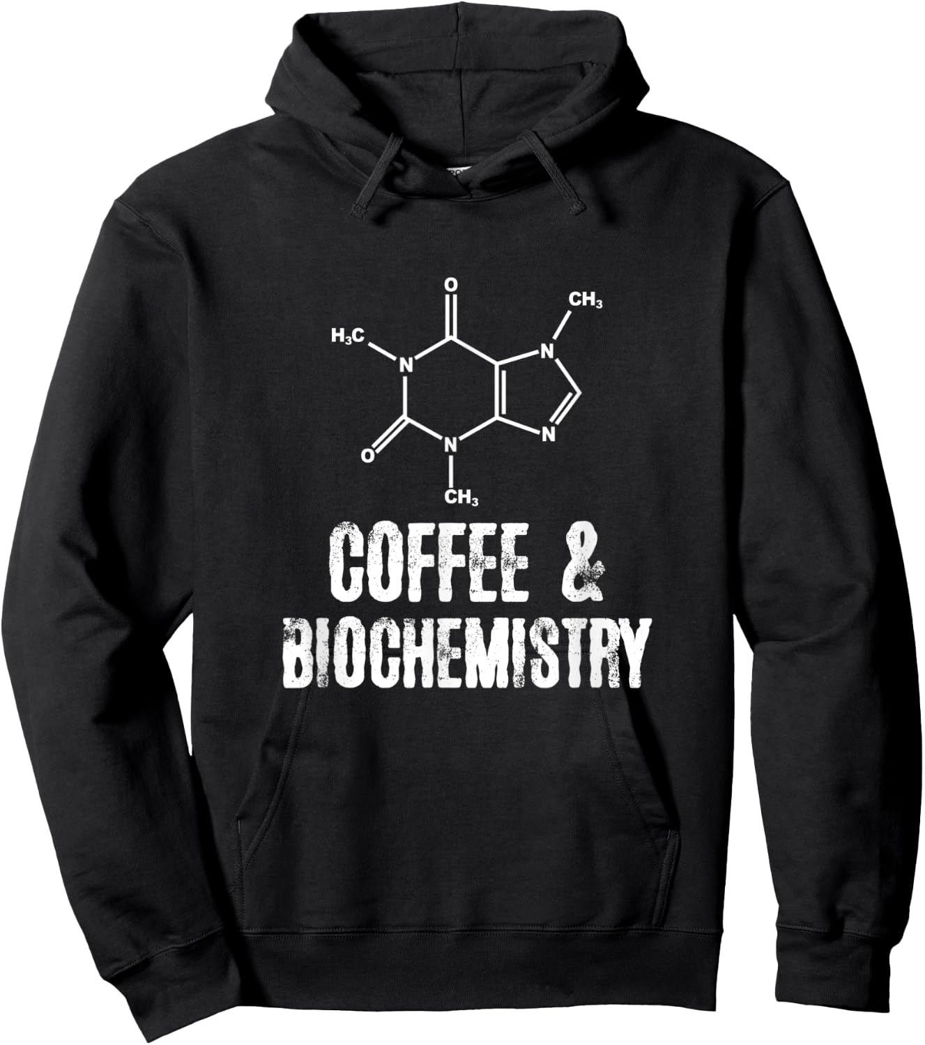 Coffee and Biochemistry Hoodie - Hoodie | Black
