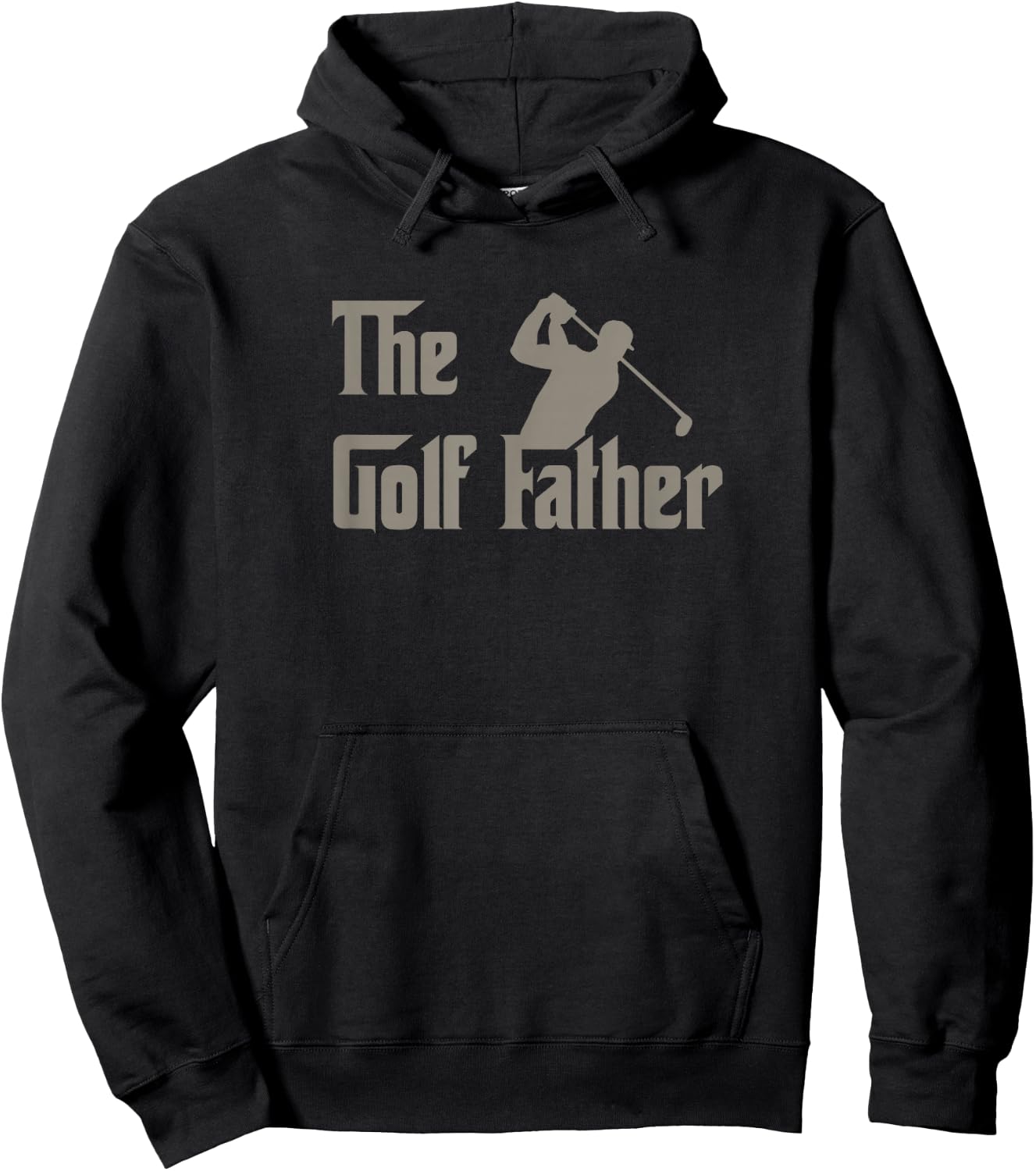 The Golf Father Funny Golfing for Golfer Dad Father's Day Hoodie - Hoodie | Black
