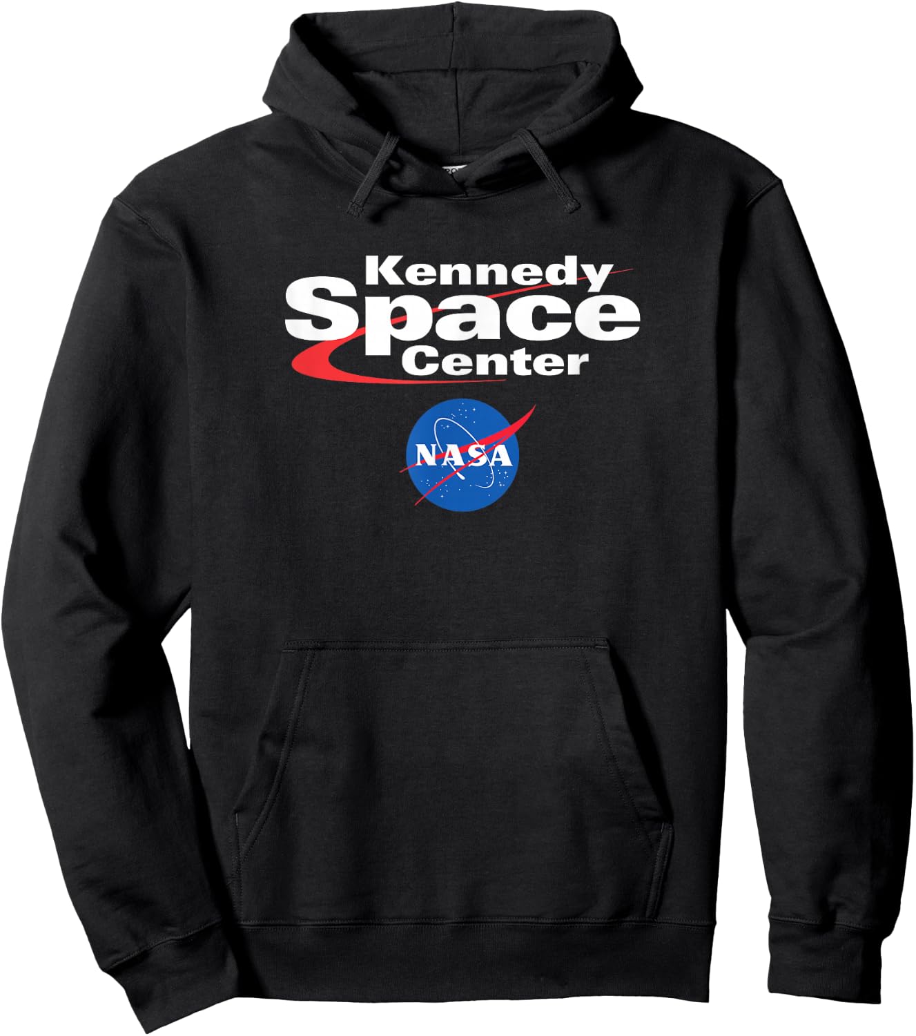 Kennedy Space Center Design- NASA Space Hoodie - Hoodie | Black