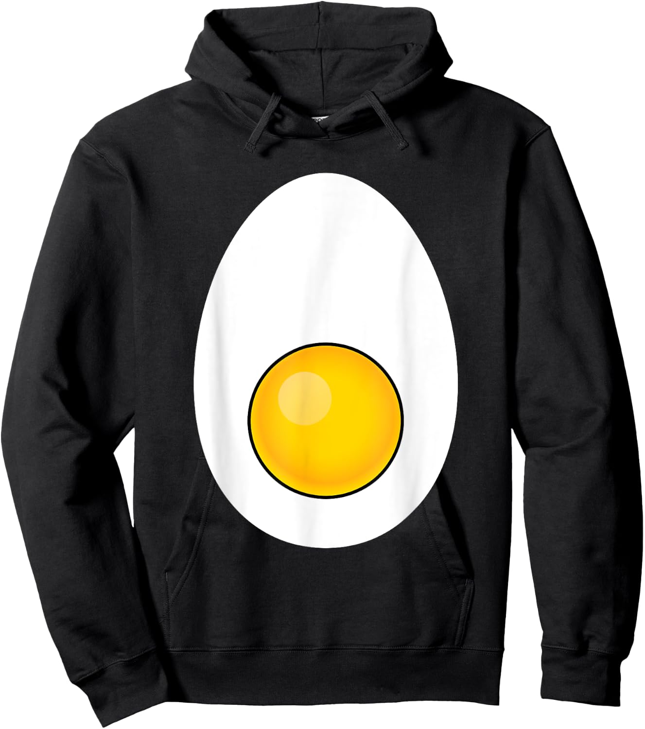 Funny Halloween Deviled Egg Costume Men Women Fun Egg Hoodie - Hoodie | Black