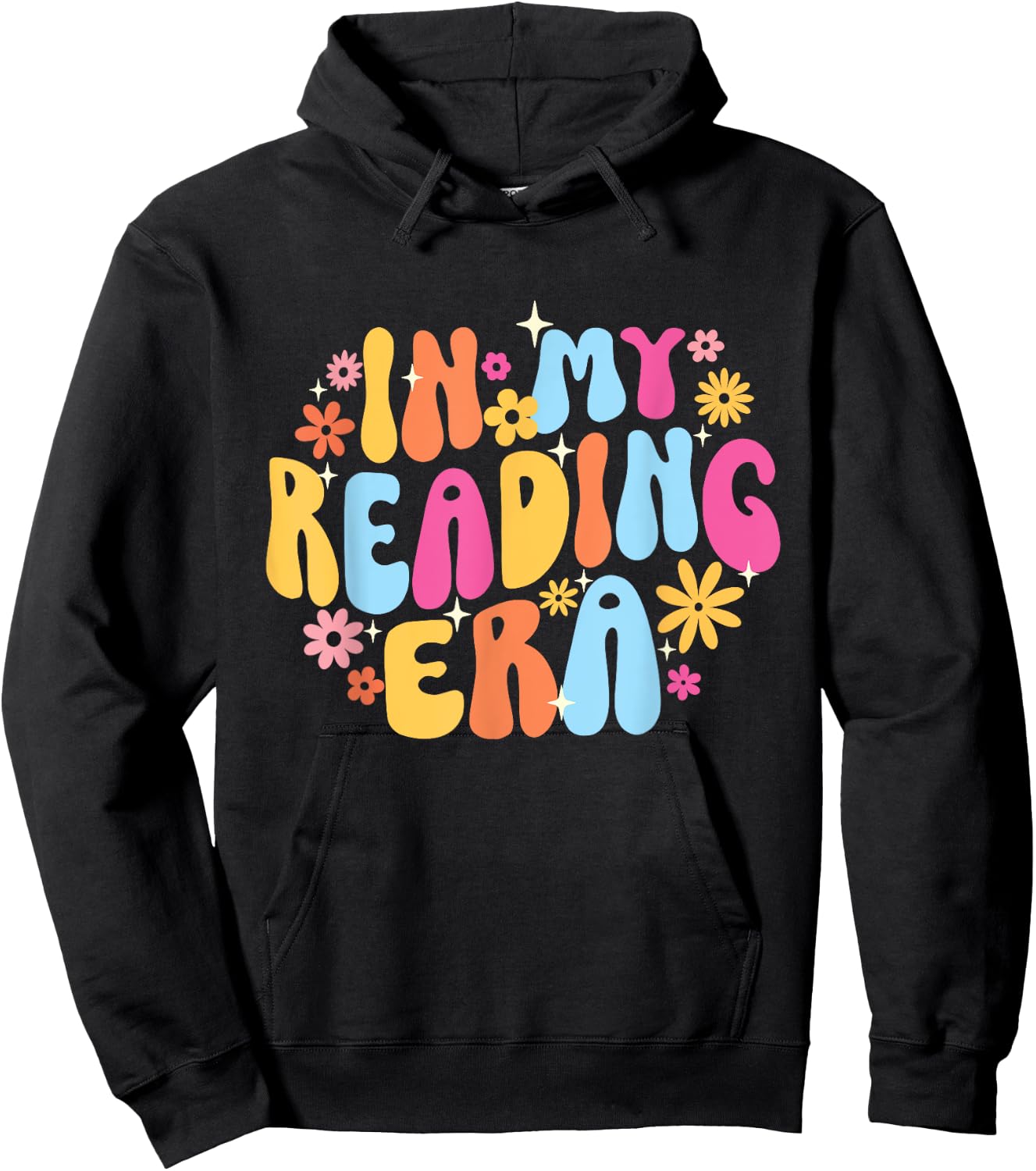 in My Reading Era - Book Lover Reading Bookworm Reader Hoodie - Hoodie | Black