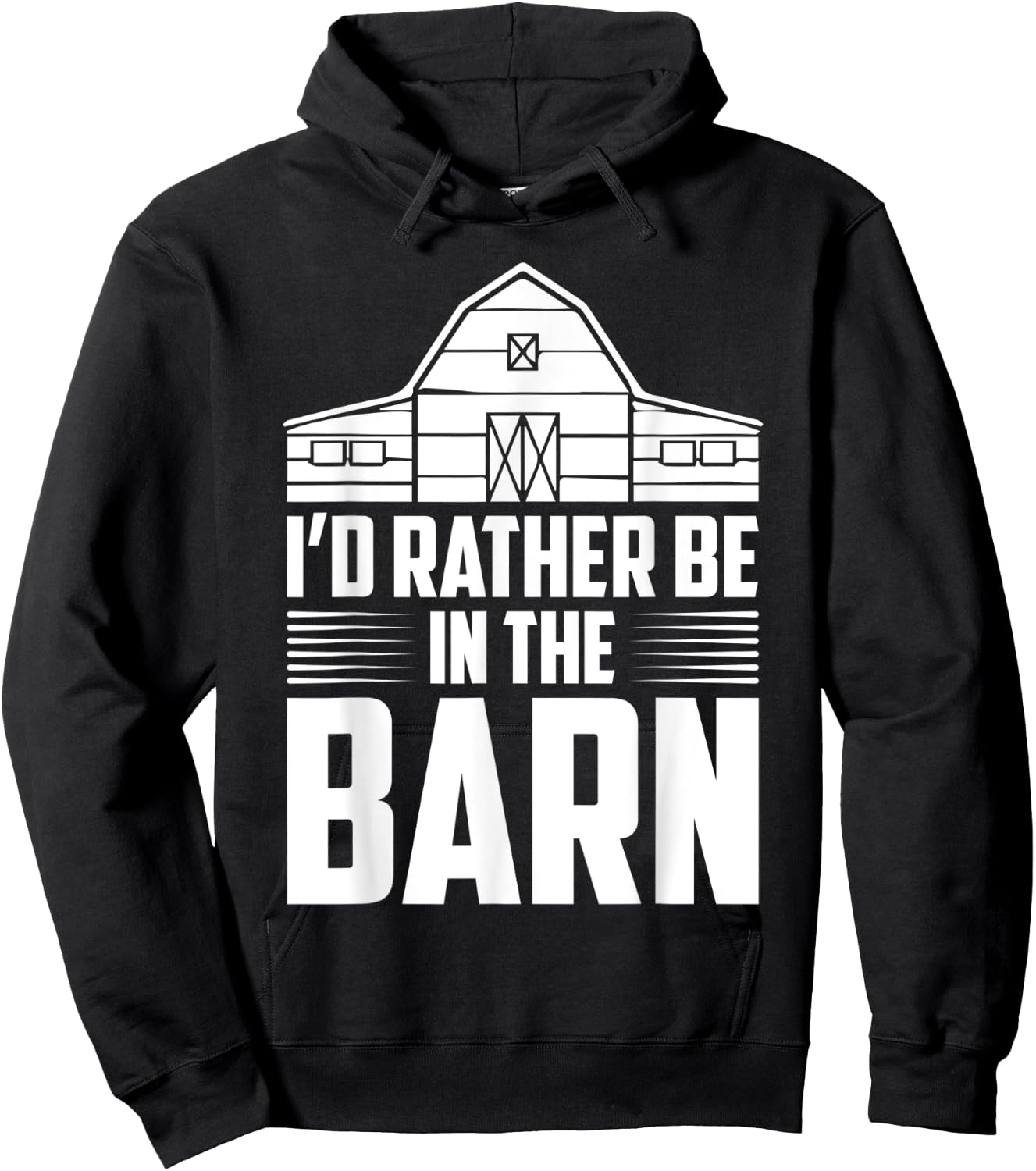 I’d rather be in the barn horse jockey lover derby game KY Hoodie - Hoodie | Black