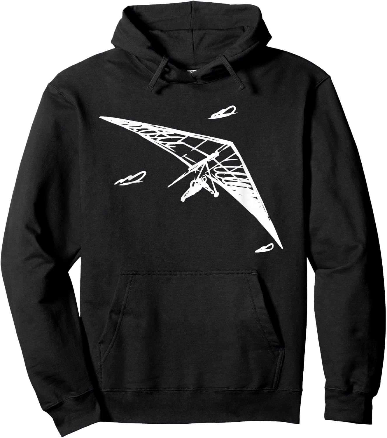 I'd Rather Be Hang Gliding Hand Gliding & Hand Glider Pilot Hoodie - Hoodie | Black