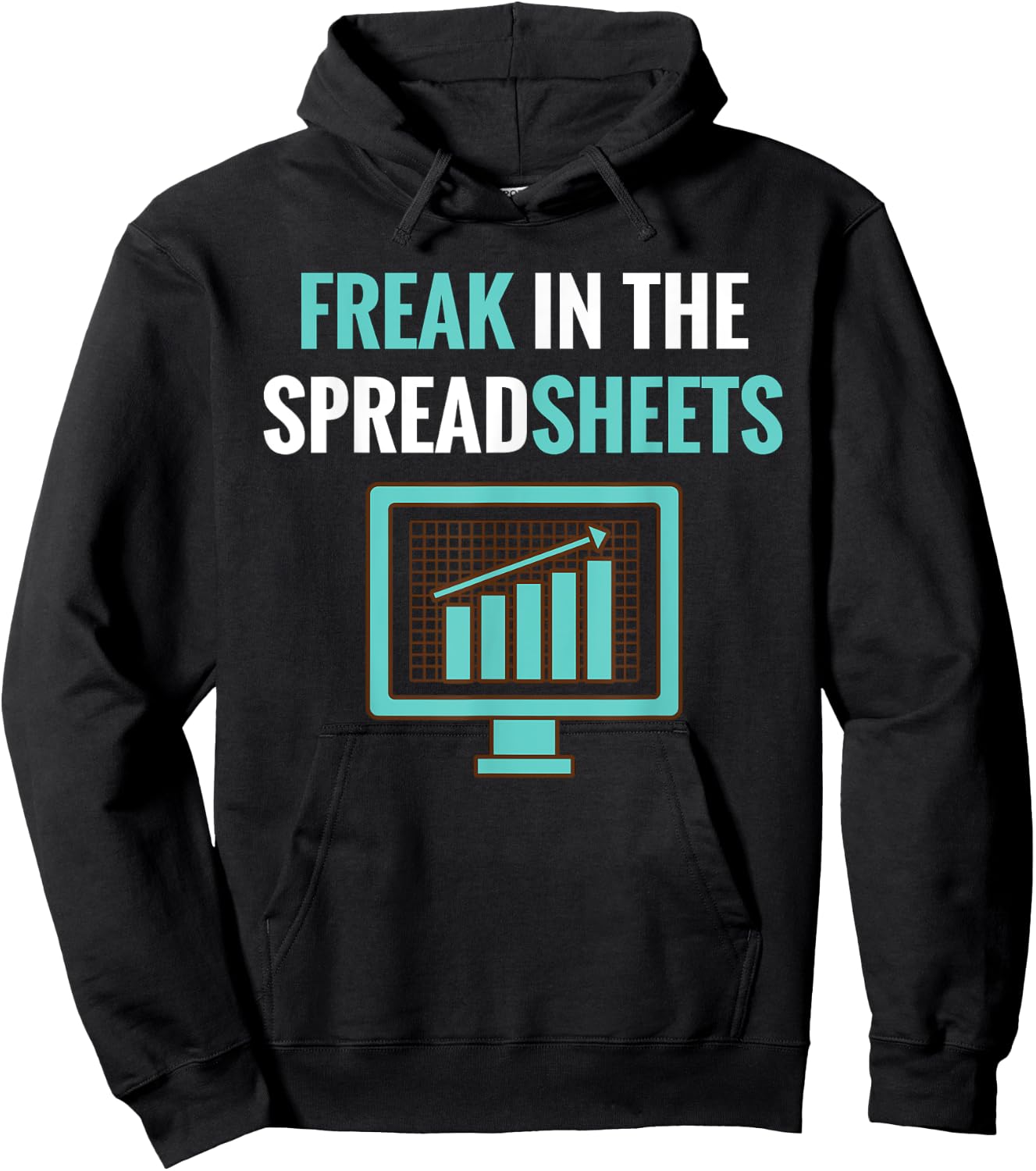 Freak in the Spreadsheets Hoodie - Hoodie | Black