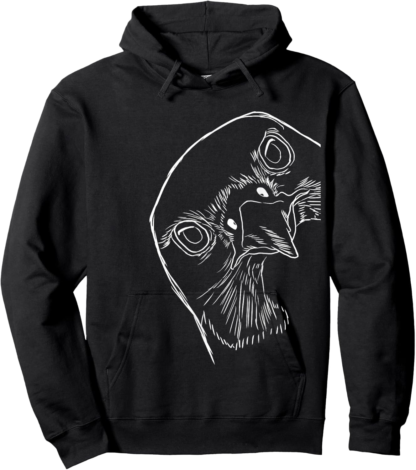 Funny Bird Peregrine Falcon Hoodie - Hoodie | Black