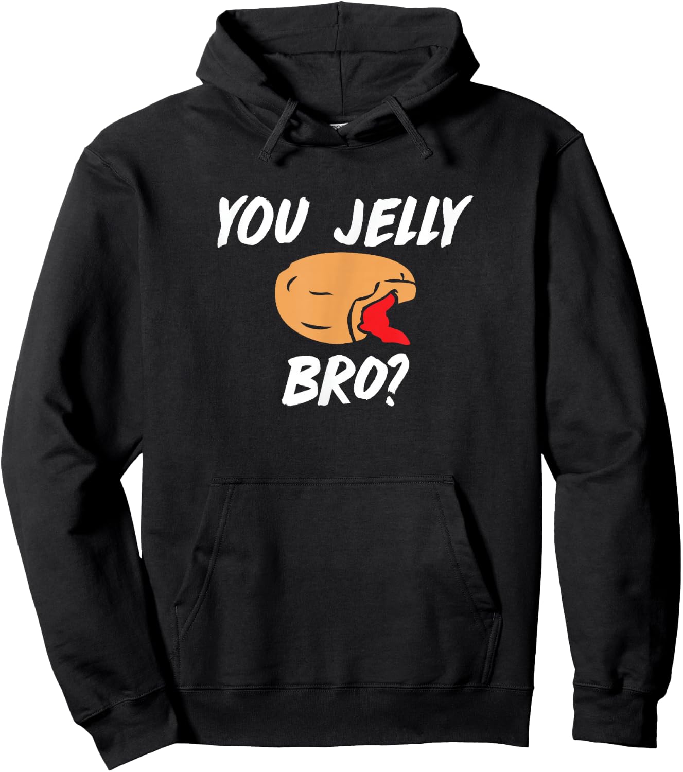 You Jelly Bro - Donut clothing Hoodie - Hoodie | Black