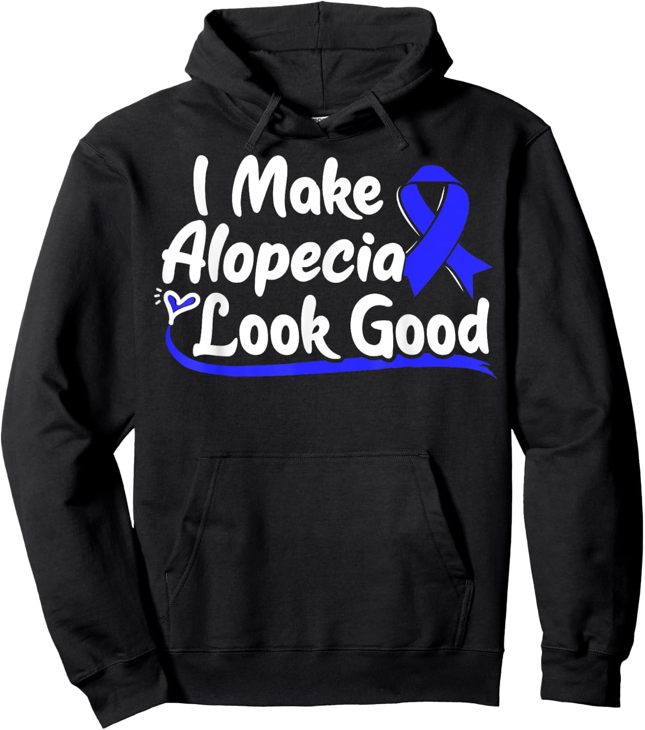Areata Gift - Hair Loss Awareness Hoodie - Hoodie | Black