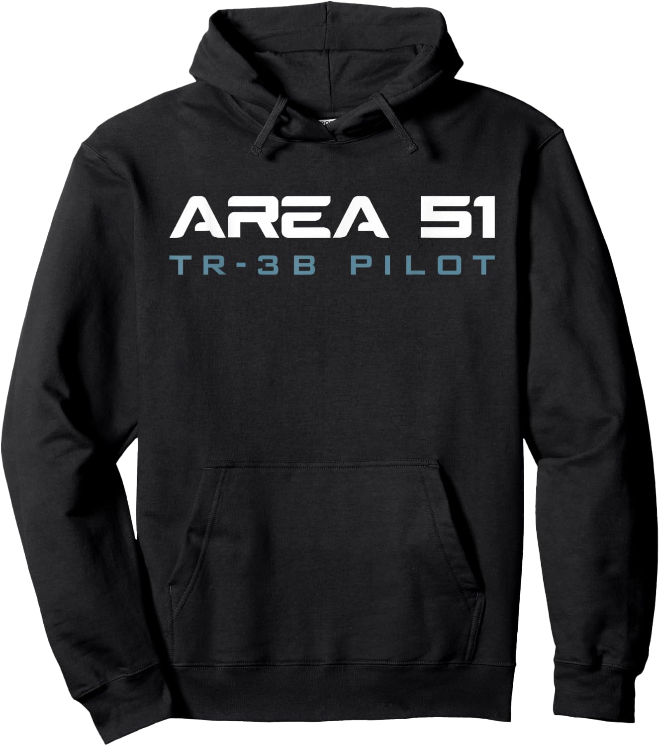 Funny Area 51 Conspiracy Theory TR-3B Pilot Secret Job Title Hoodie - Hoodie | Black