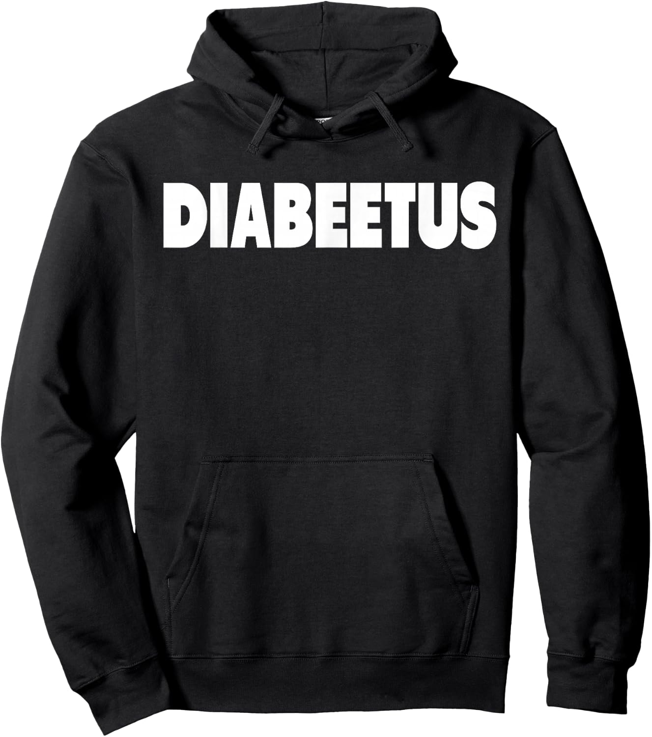 Diabeetus Funny Weird Stuff for Diabetes Awareness Hoodie - Hoodie | Black