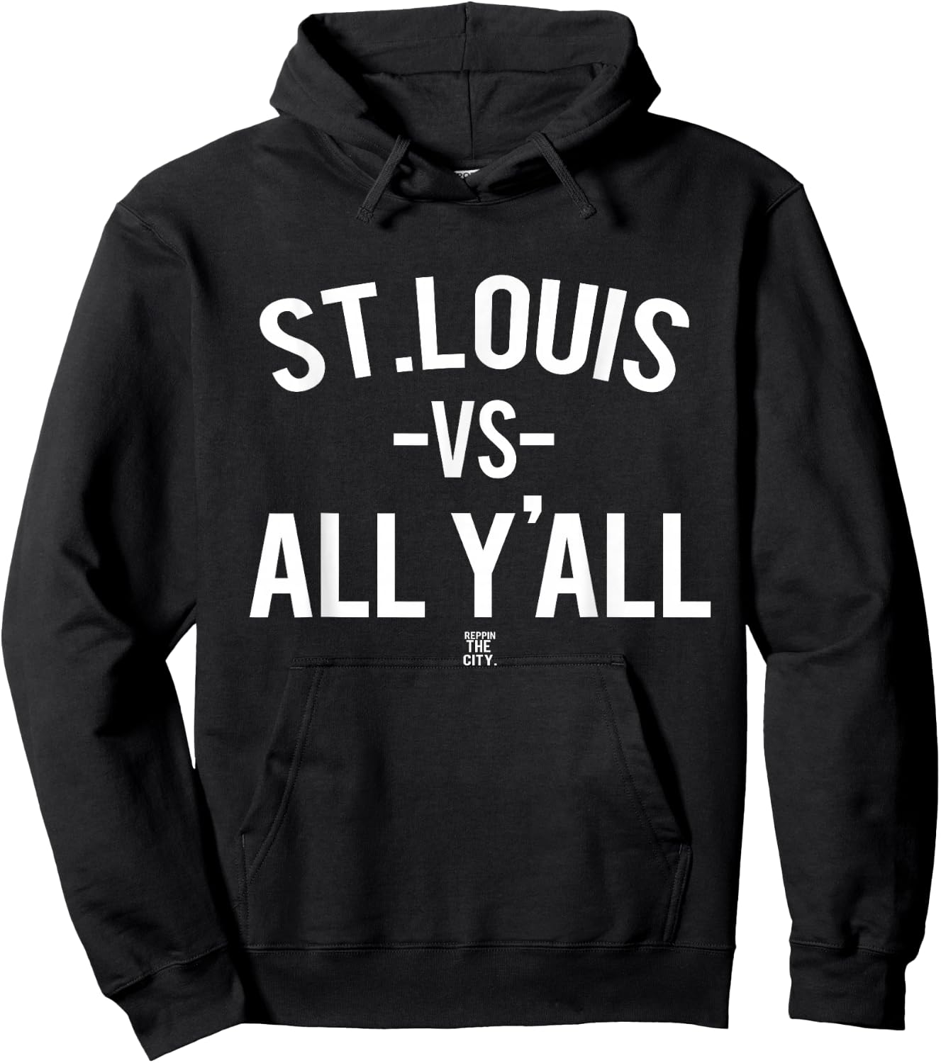 St. Louis Versus All Yall Hoodie - Hoodie | Black
