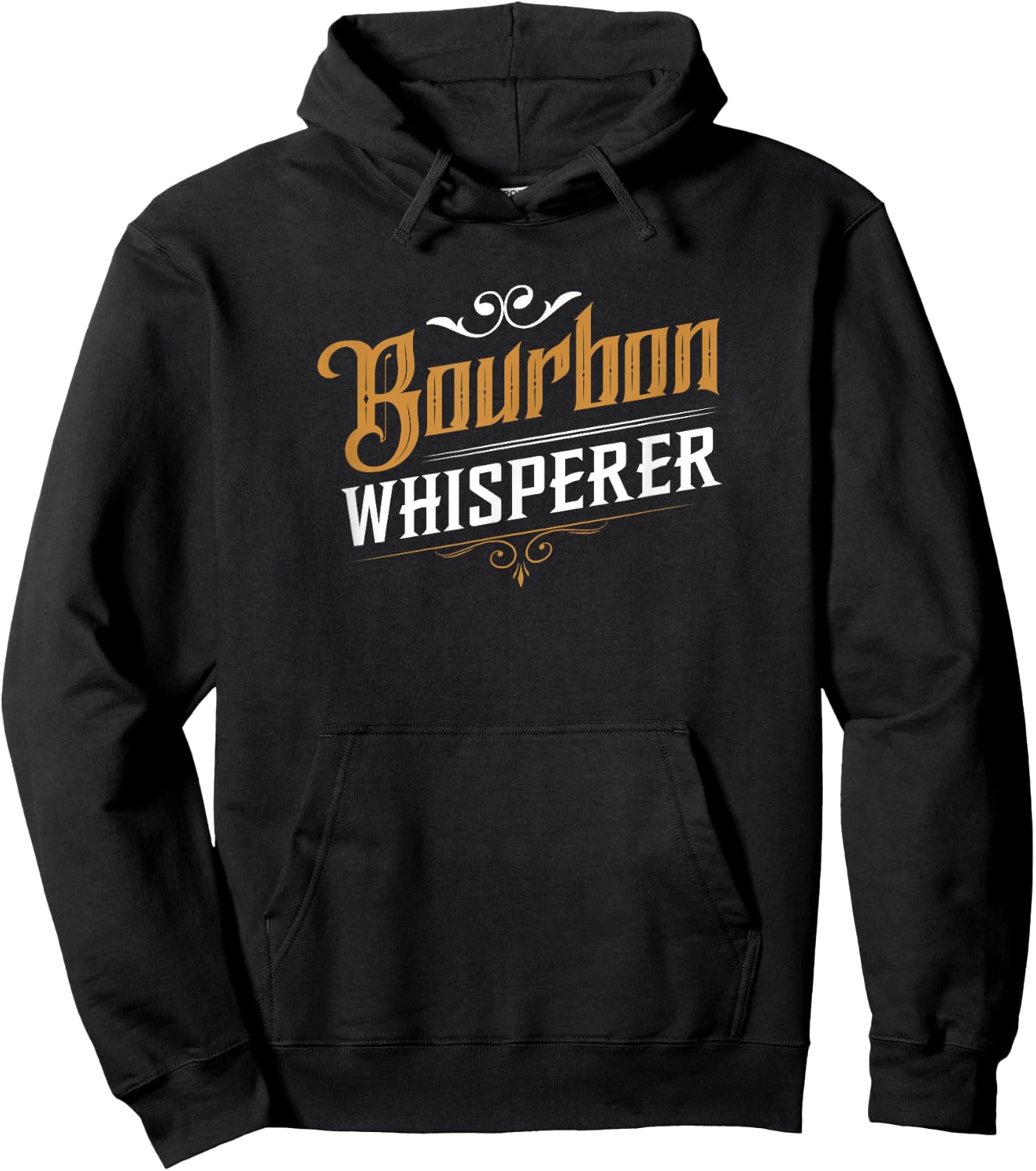 Bourbon Whisperer - Drinking Lover Gifts Hoodie - Hoodie | Black