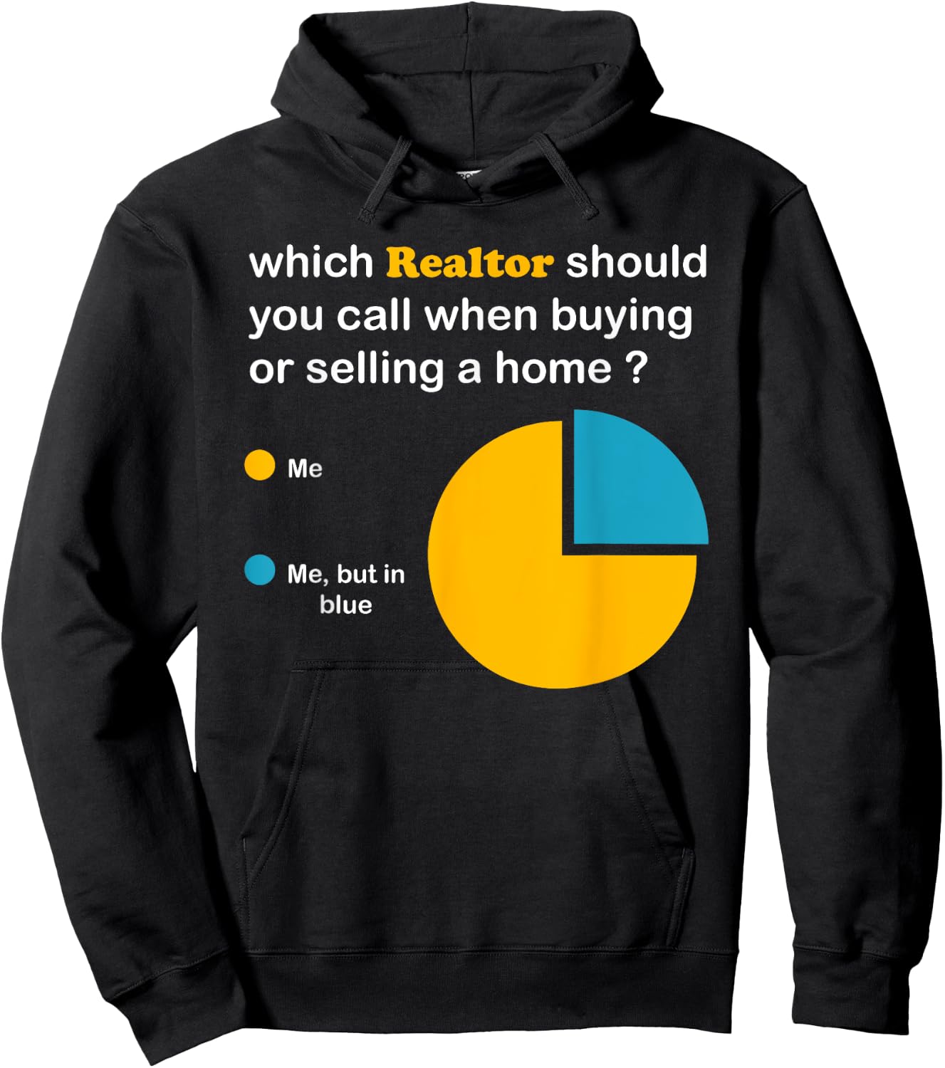 Realtor Real Estate Agent Women Men Home Broker Hustler Hoodie - Hoodie | Black