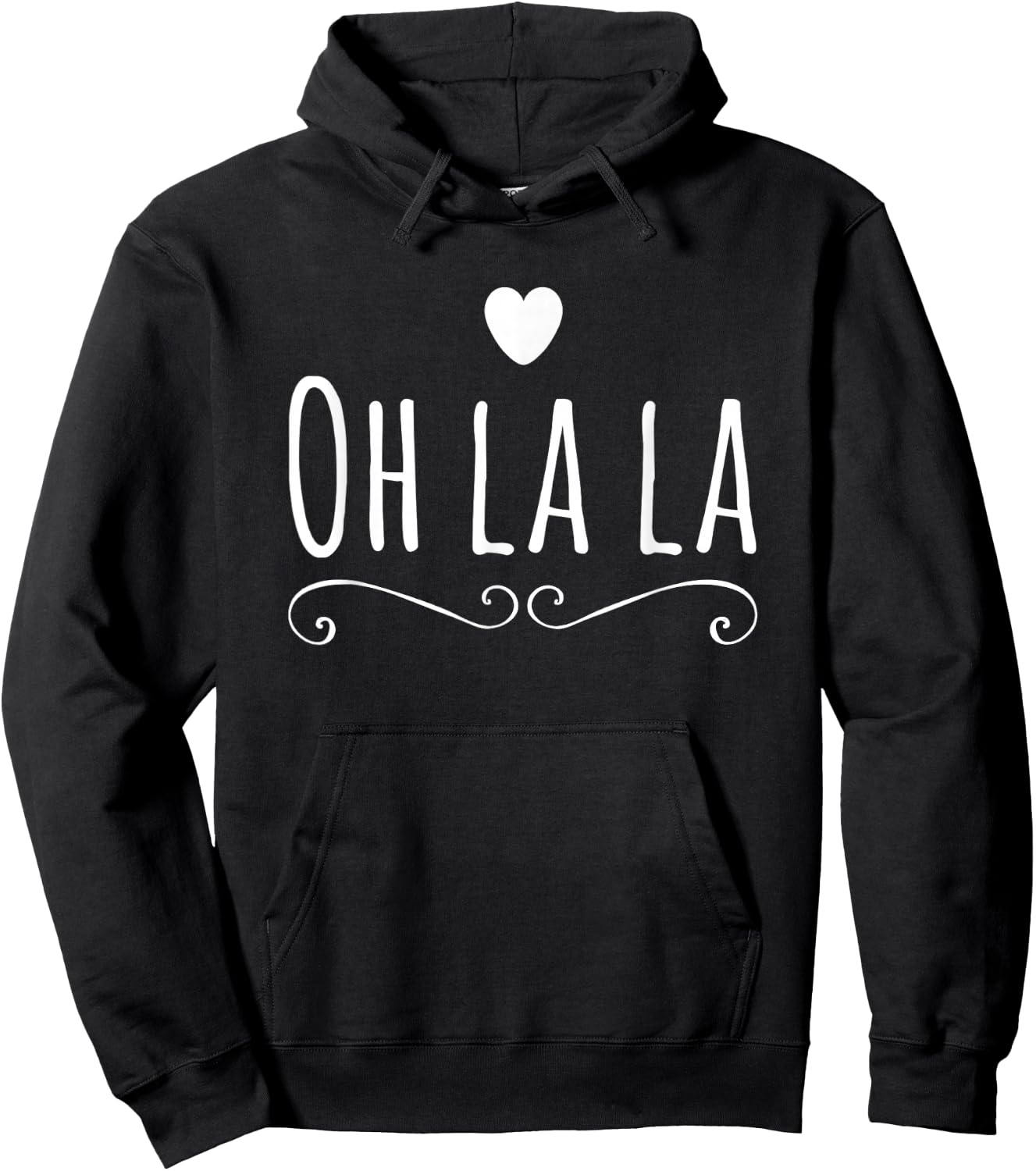 Oh la la Hoodie - Hoodie | Black