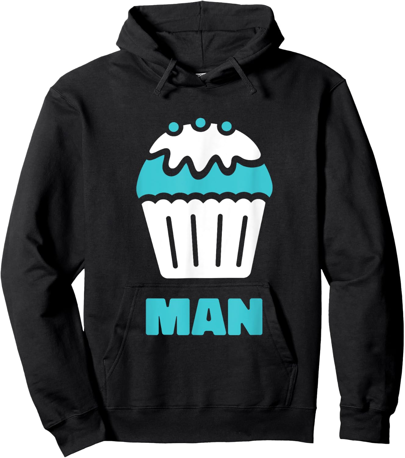 Muffin Mans Muffin Hoodie - Hoodie | Black
