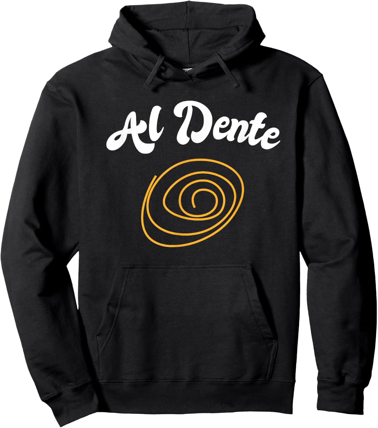 Pasta Lover Italian Cuisine Al Dente Spaghetti Cheese Hoodie - Hoodie | Black