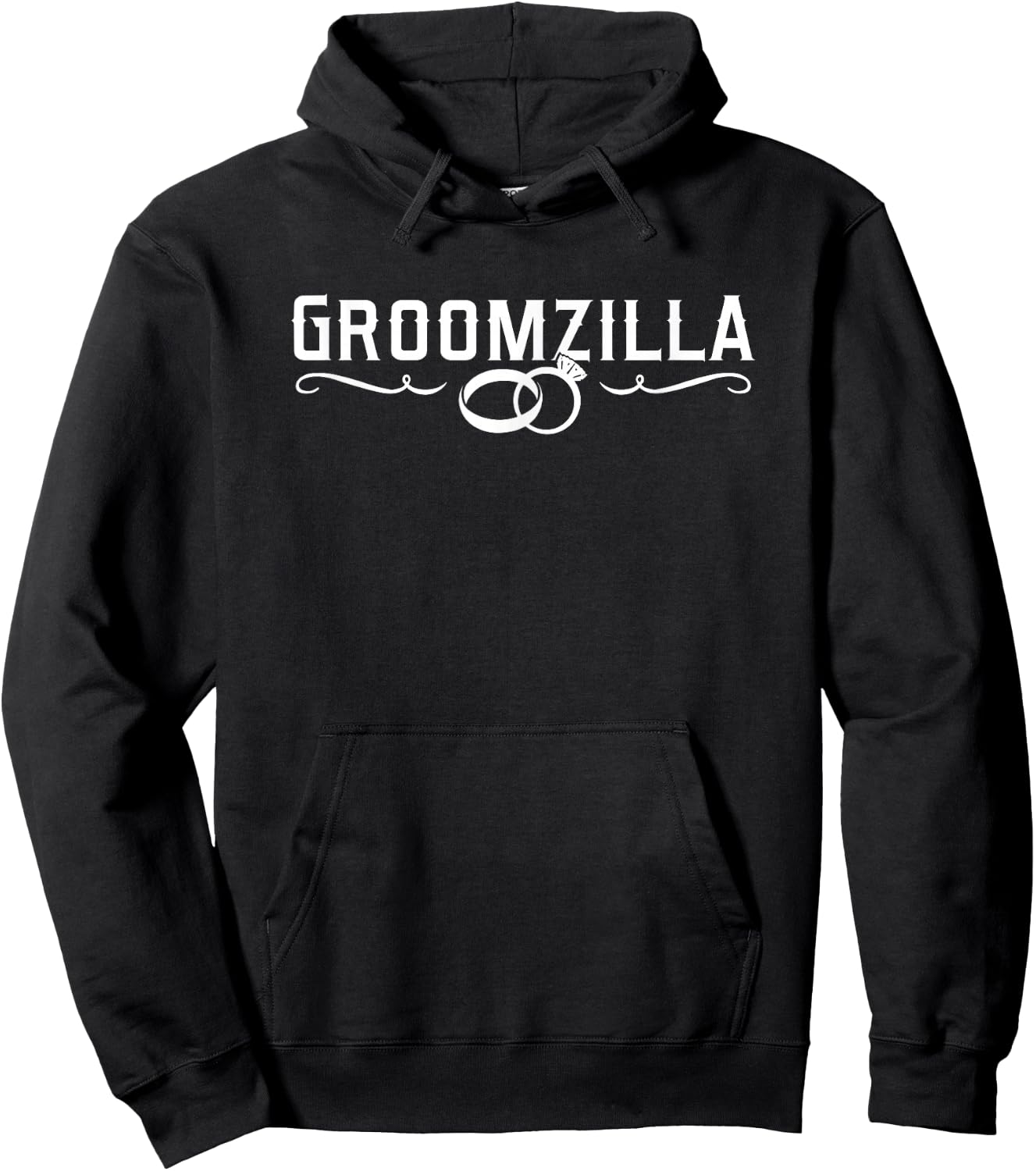 Funny Groom, Groomzilla Hoodie - Hoodie | Black