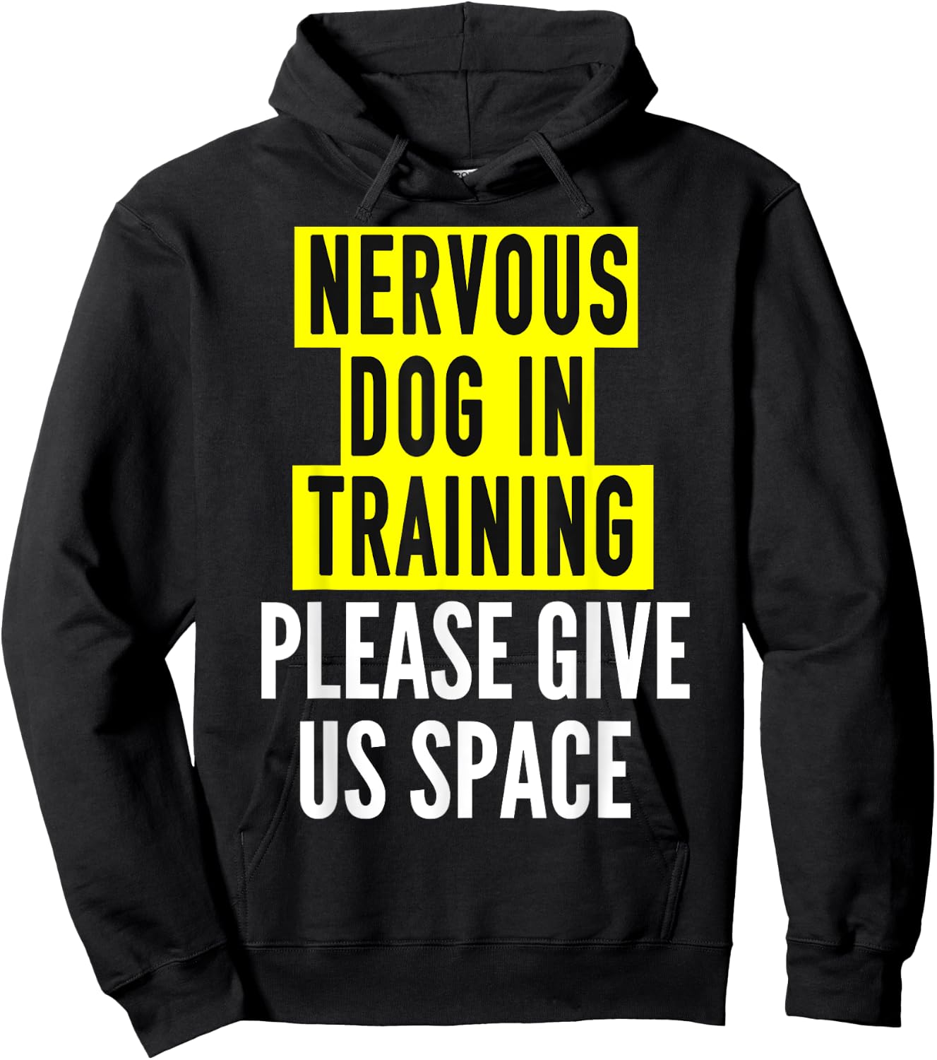 Nervous Dog Owners & Reactive Dog In Training - BOTH SIDES Women Girls Kids Hoodie - Hoodie | Black