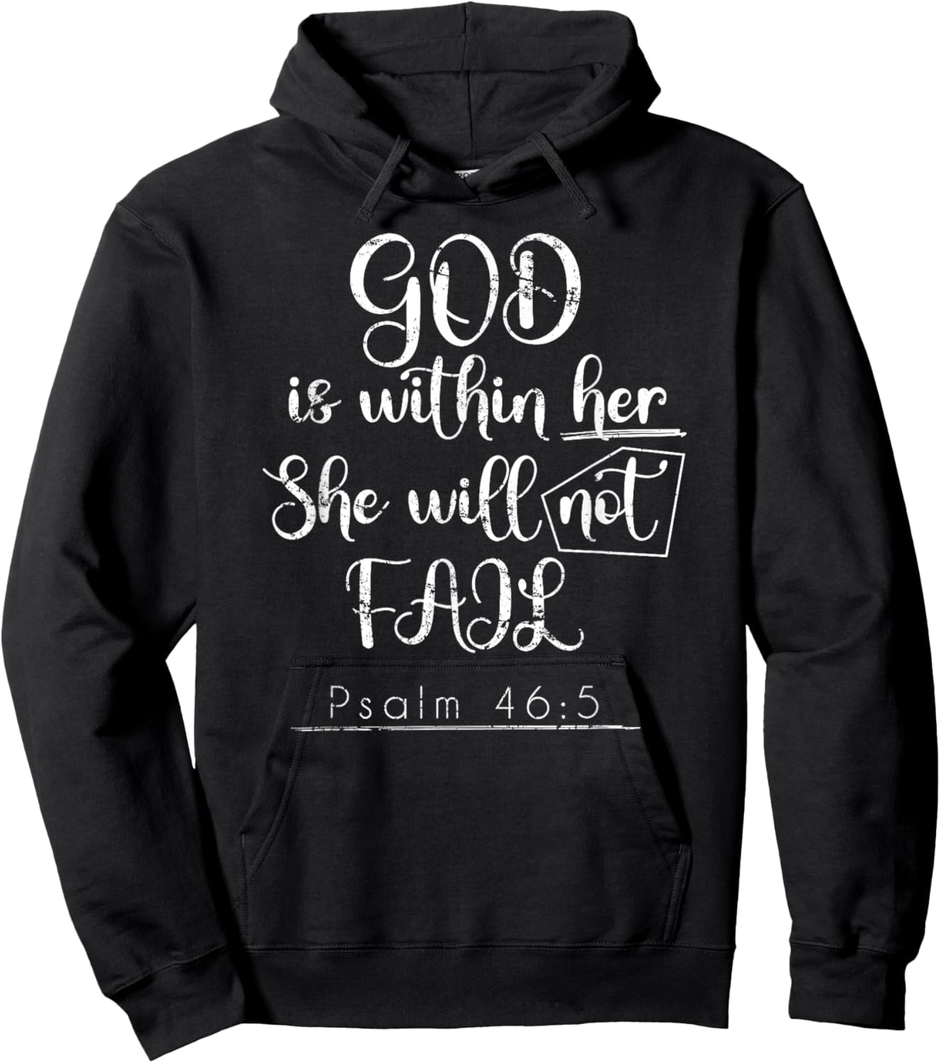 Christian Faith Holy Bible Verse Jesus Lord Devotee Prayer Hoodie - Hoodie | Black