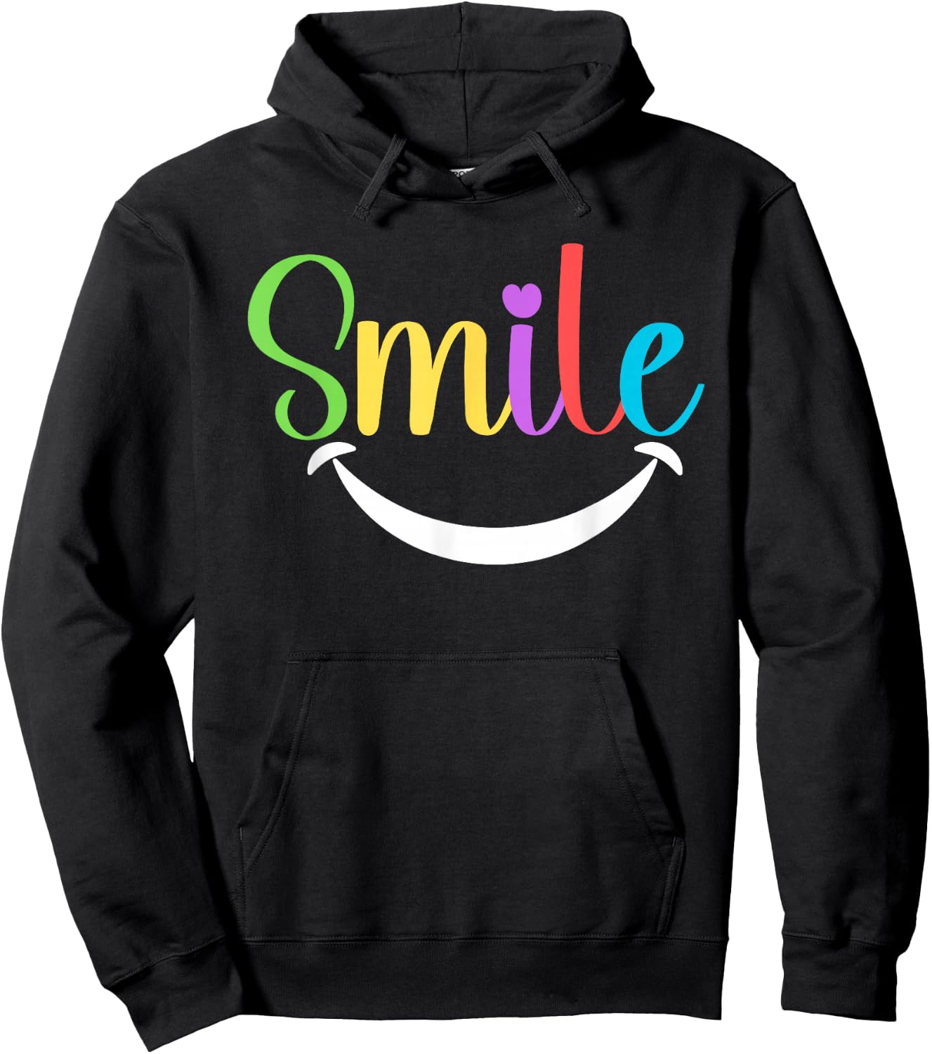 Colorful Smile Dentist Clinic Office Apparel Dental Hoodie - Hoodie | Black