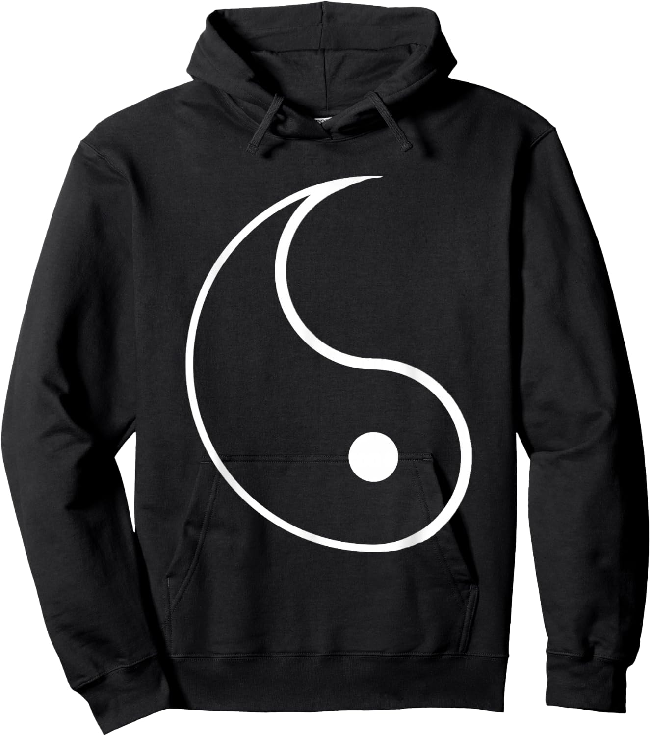 Ying Yang Costume Twin Costume BLACK Halloween Hoodie - Hoodie | Black