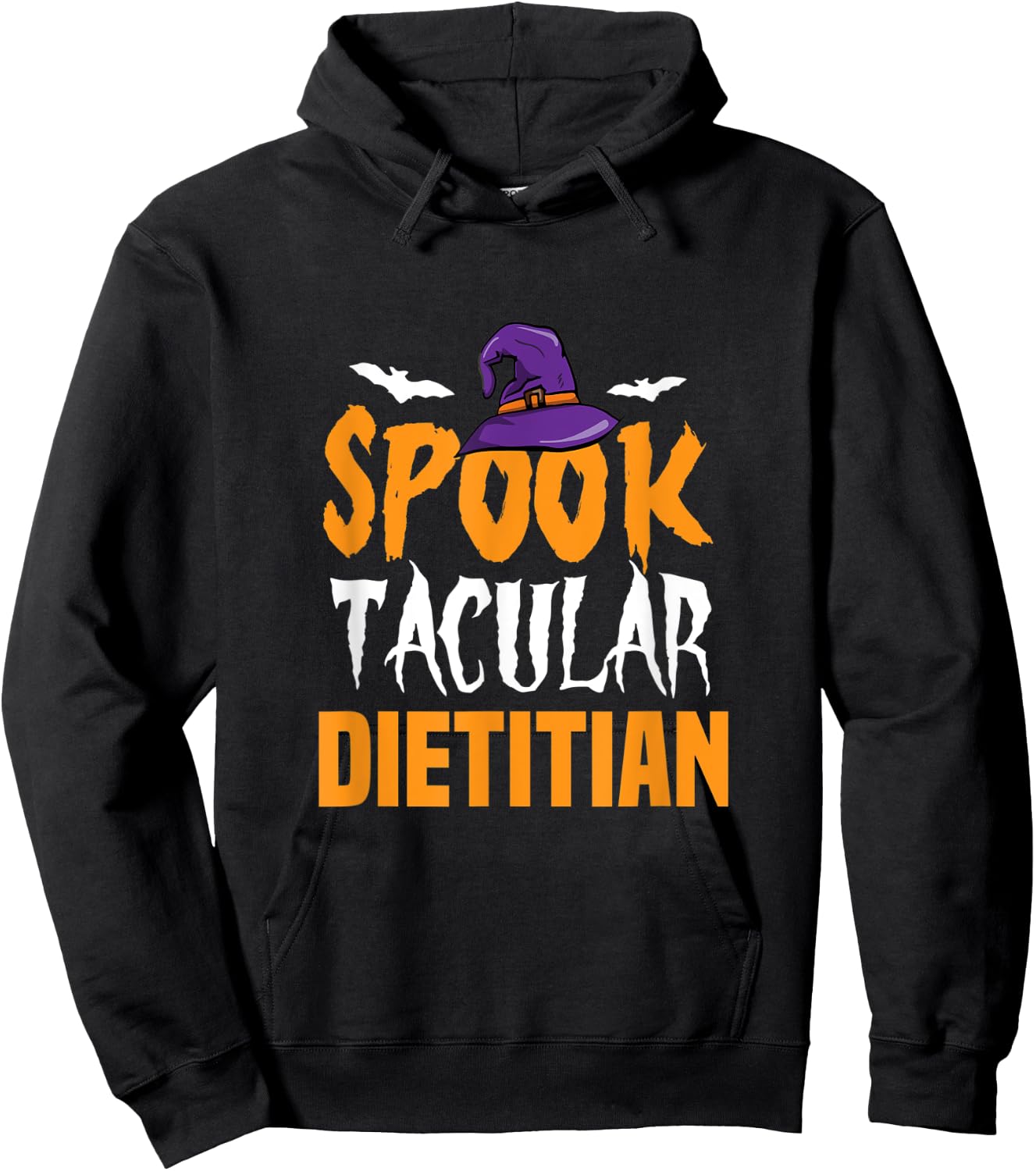 Spooktacular Dietitian Halloween Costume Gift Hoodie - Hoodie | Black