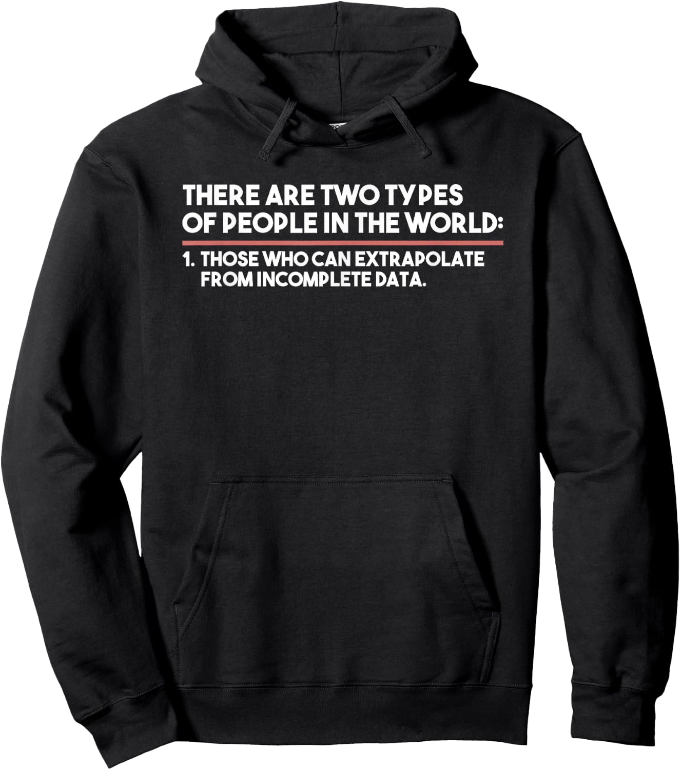 There are Two Types of People Programming IT Nerd Hoodie - Hoodie | Black