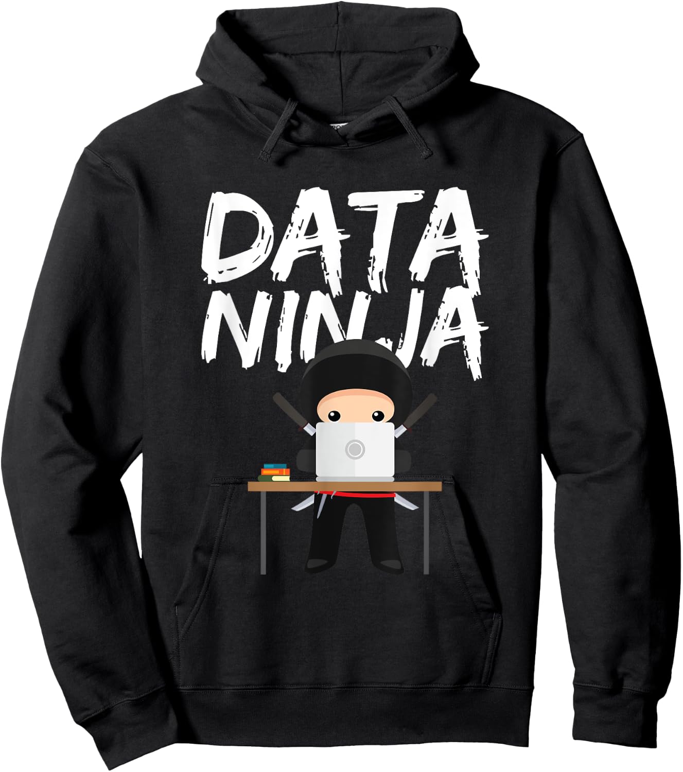 Data Ninja Cute Expert Business Analyst Gift Hoodie - Hoodie | Black