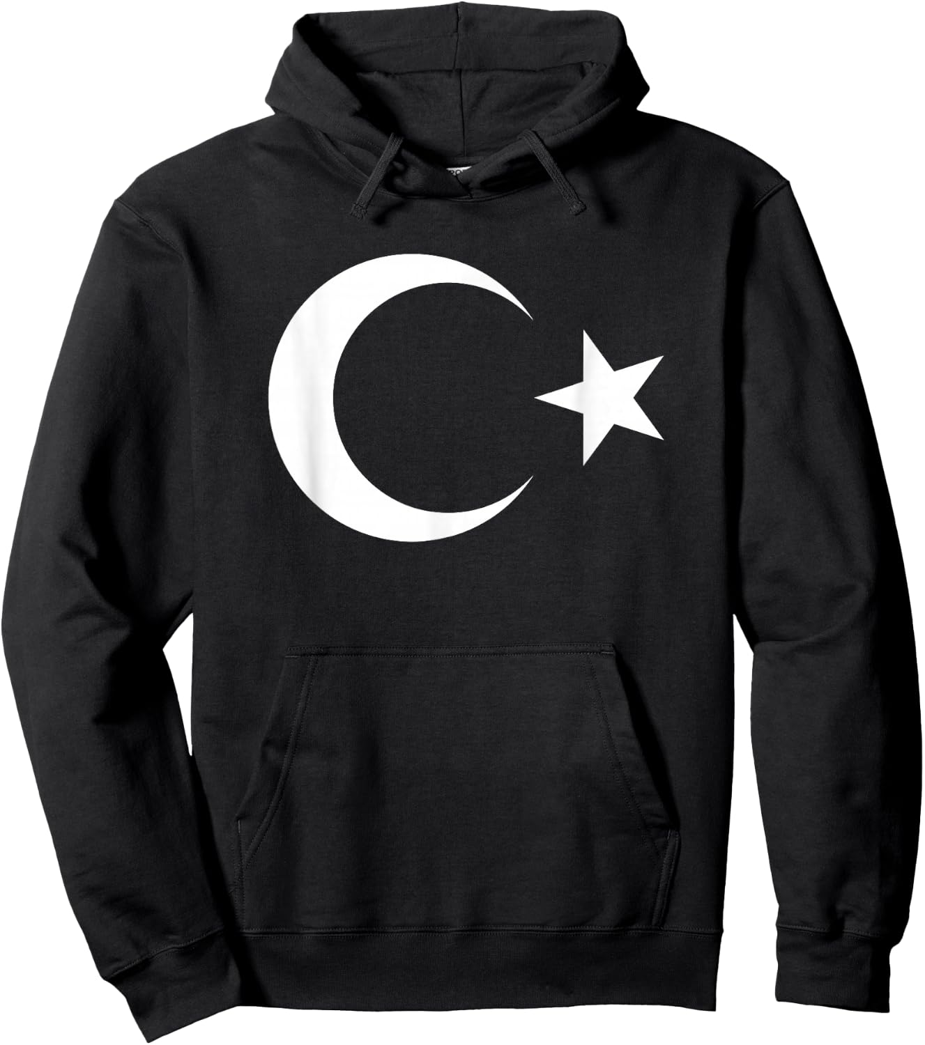 Turkish Flag Hoodie - Hoodie | Black