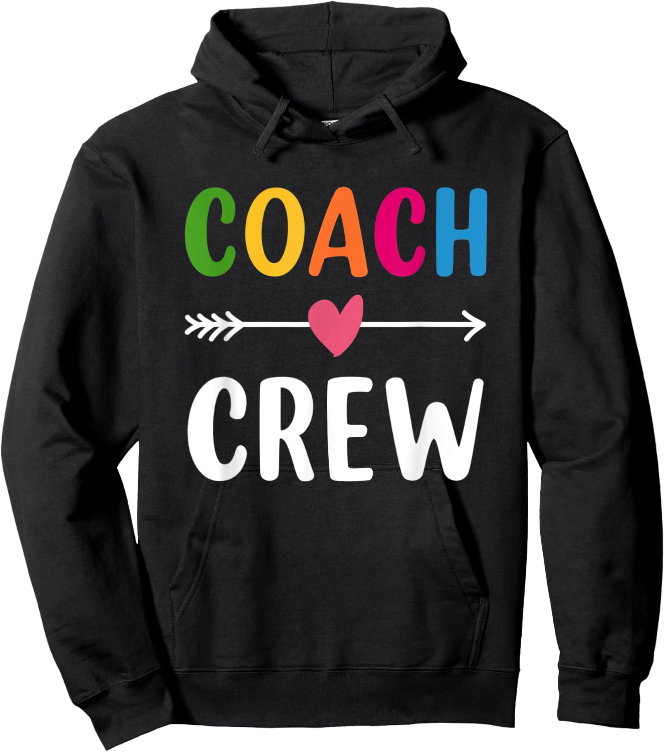 Coach Crew Instructional Coach Teacher Gift Men Women Hoodie - Hoodie | Black