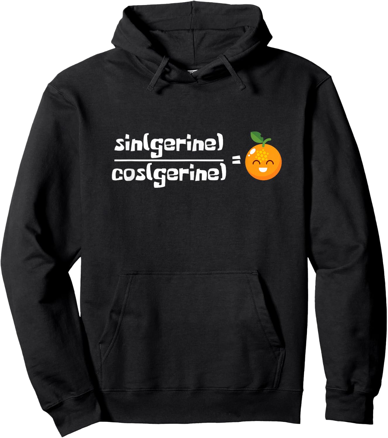 Mandarin Mathematics Joke Mathematician Calculus Teacher Hoodie - Hoodie | Black